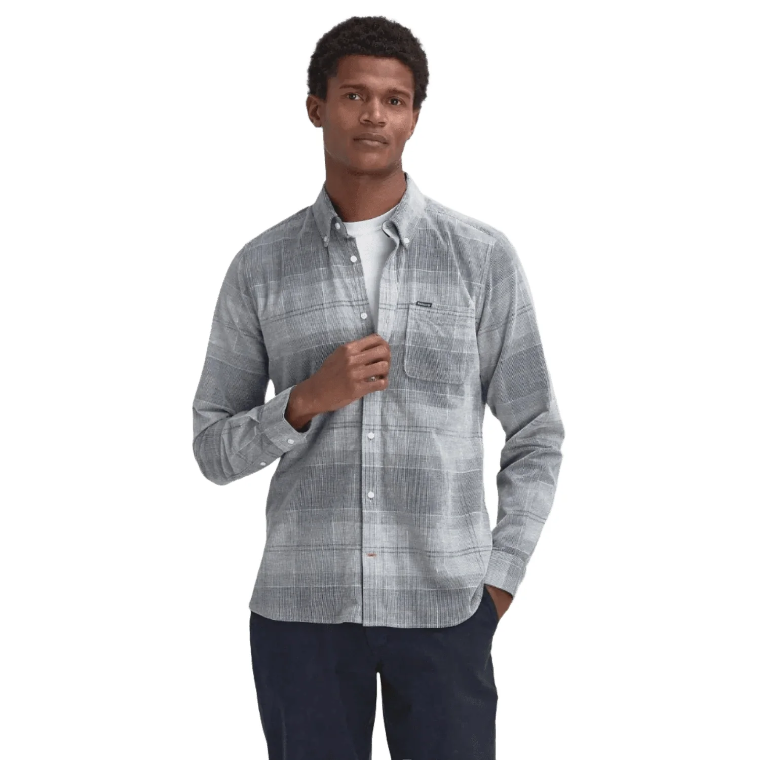 Men's Blair Tailored Tartan Corduroy Shirt - Image 9