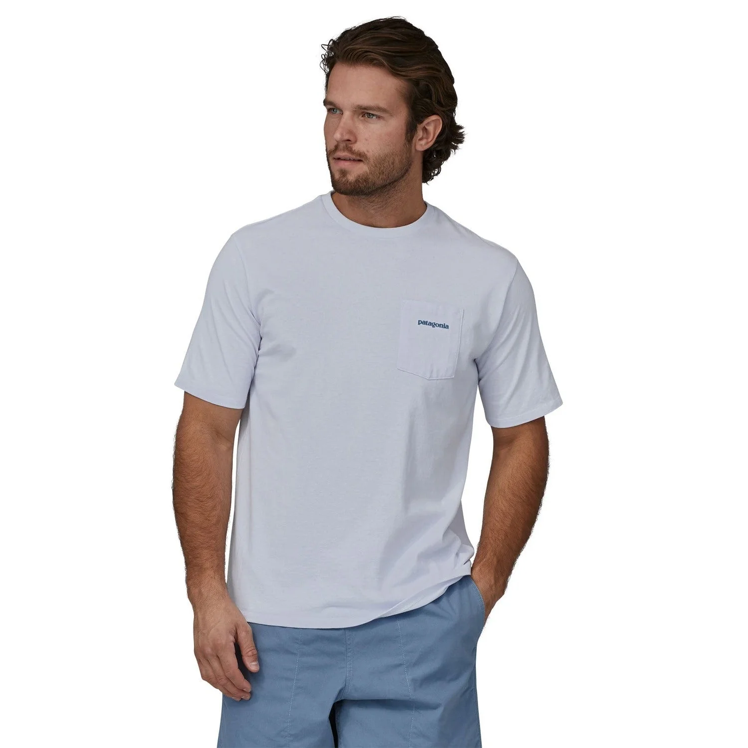 Men's Boardshort Logo Pocket Responsibili-Tee - Image 6