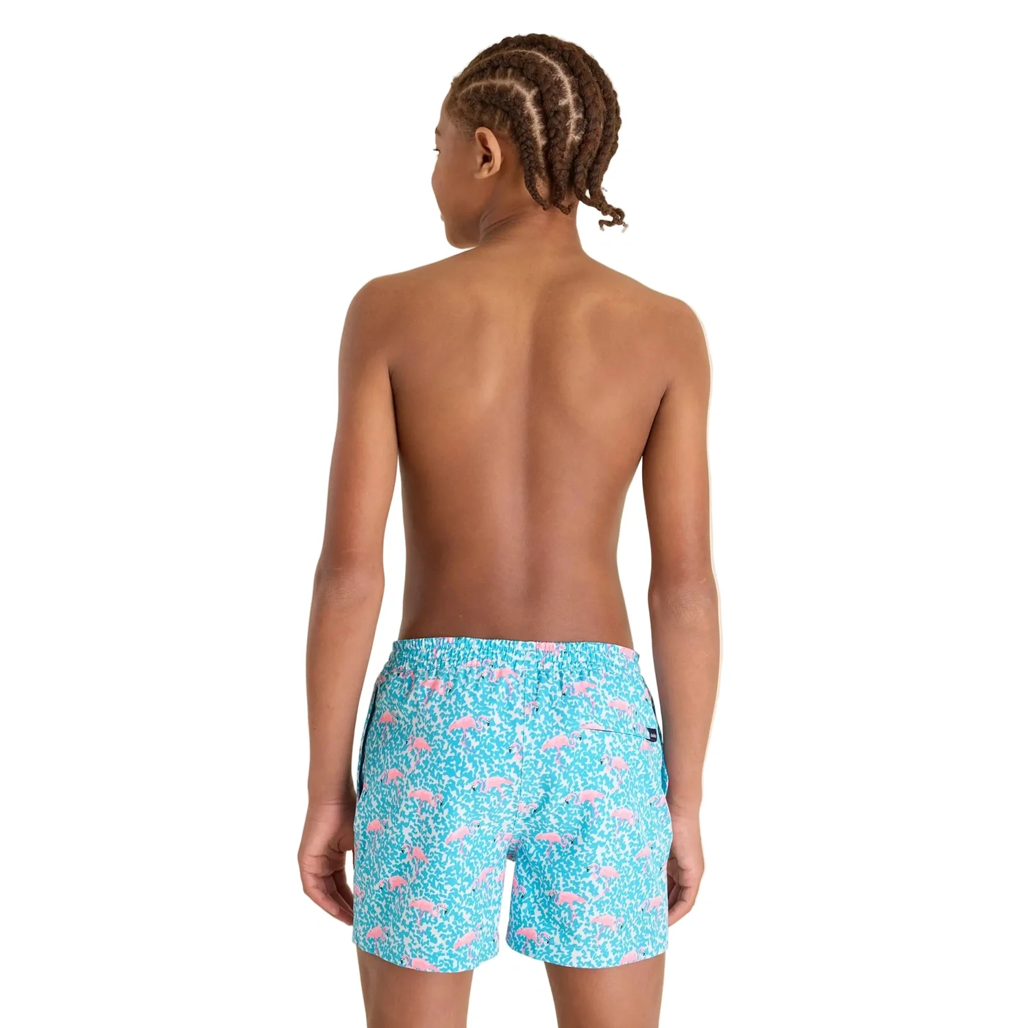 Boys' Lined Classic Swim Trunk - Shorter - Image 4