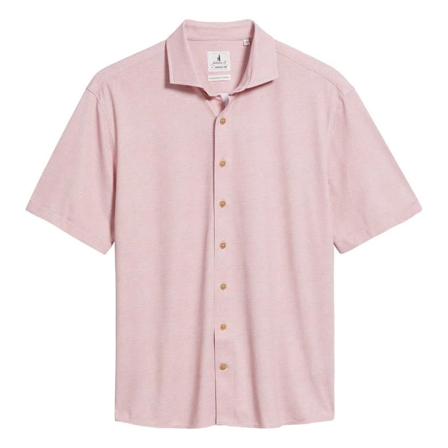 Men's Breck Hangin’ Out Knit Short Sleeve Button-Up Shirt - Image 10