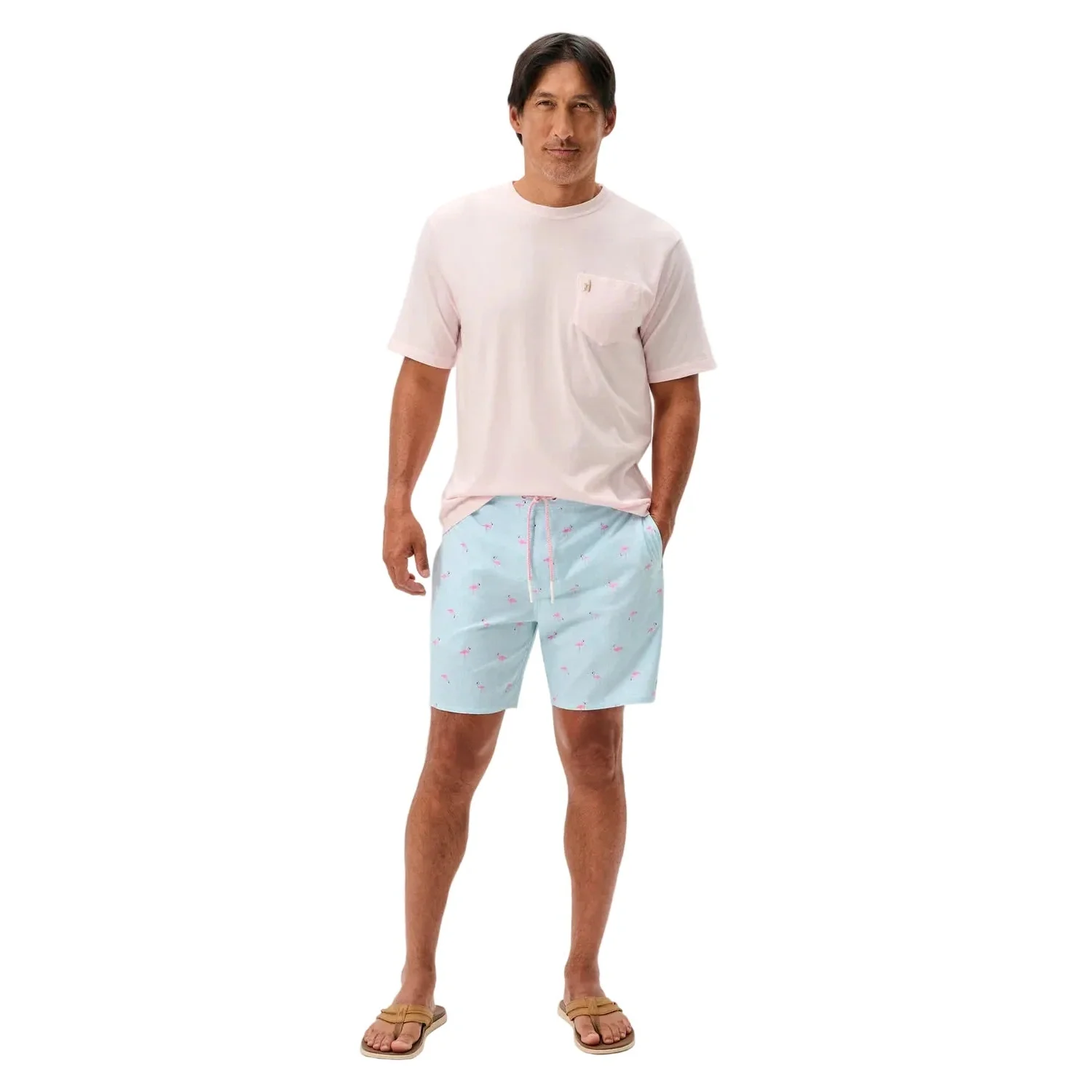 Men's Half Elastic 7" Swim Trunks - Caladesi - Image 3