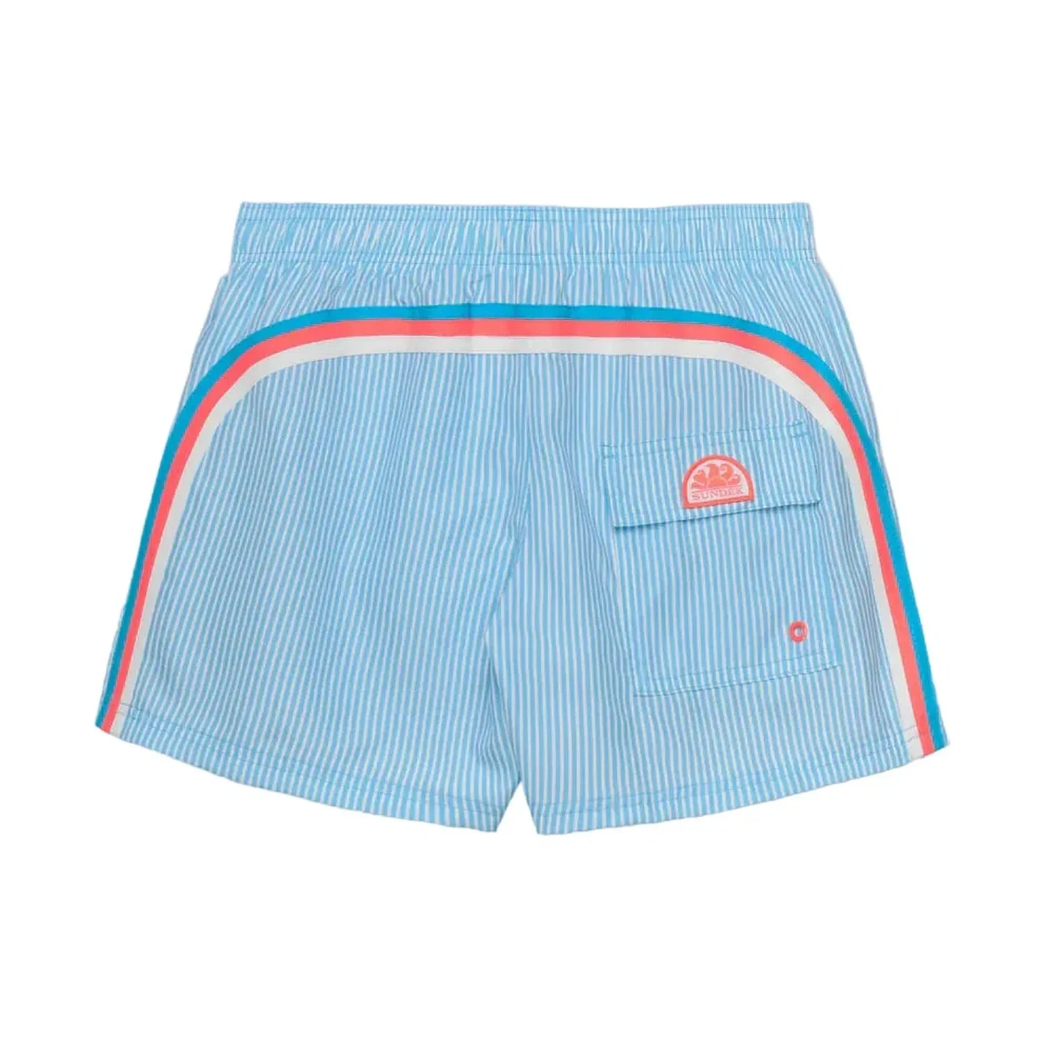 Men's Short-Length Swimwear with Elasticated Waist RepreveĀ® (14") - Image 2