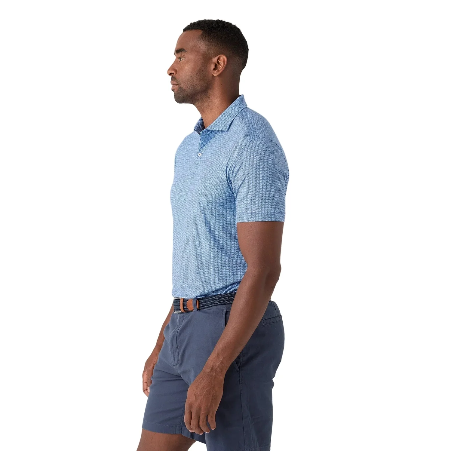 Men's Fall Flower Featherweight Performance Polo - Image 4