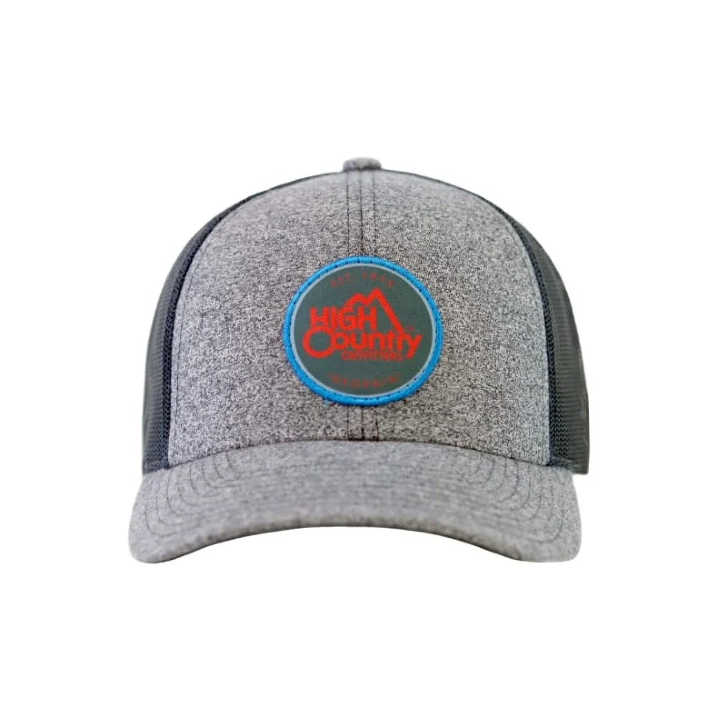 HC Red Circle Logo Trucker | Heather Navy - Image 2