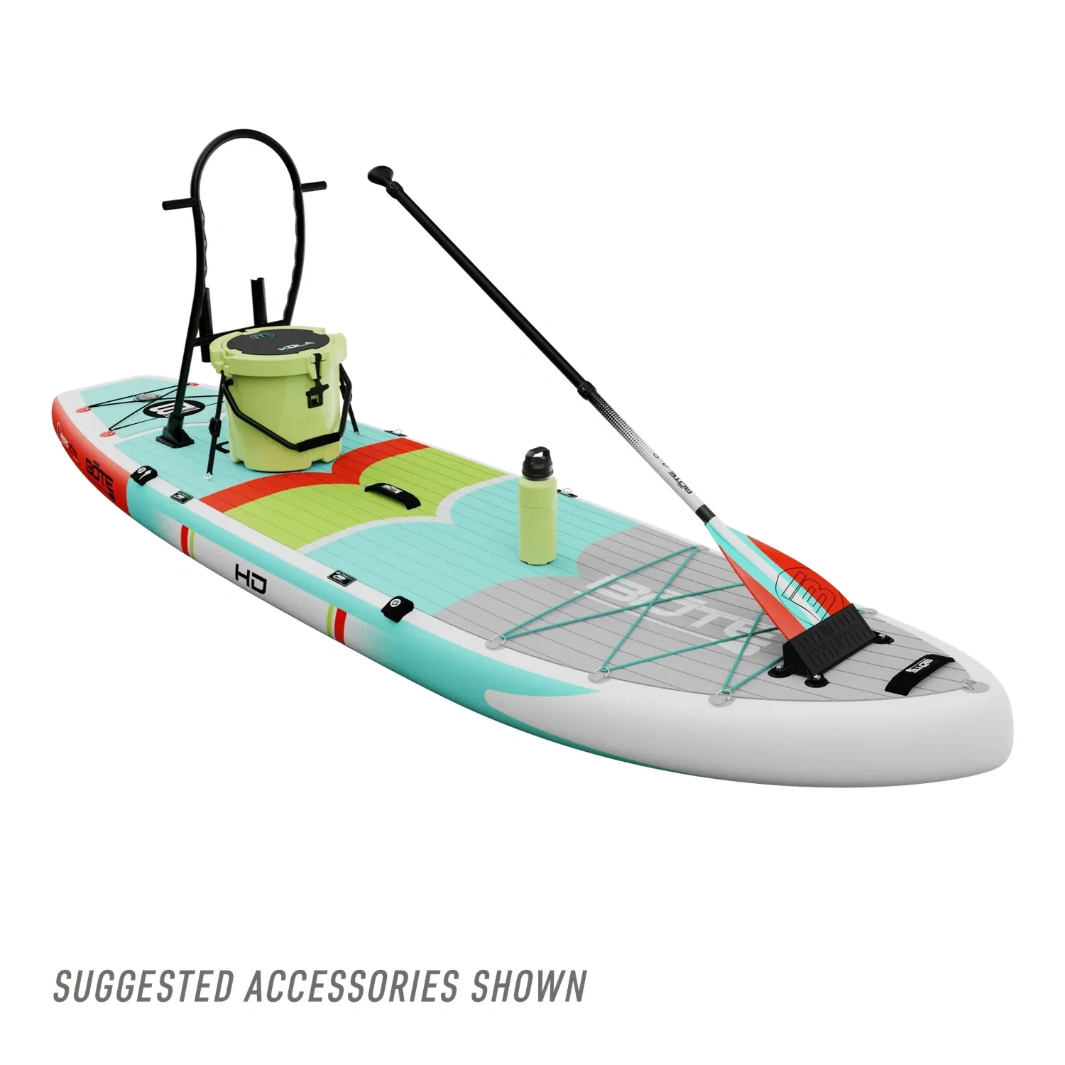 HD Aero 11′6″ Full Trax Lime Inflatable Paddle Board - Image 3