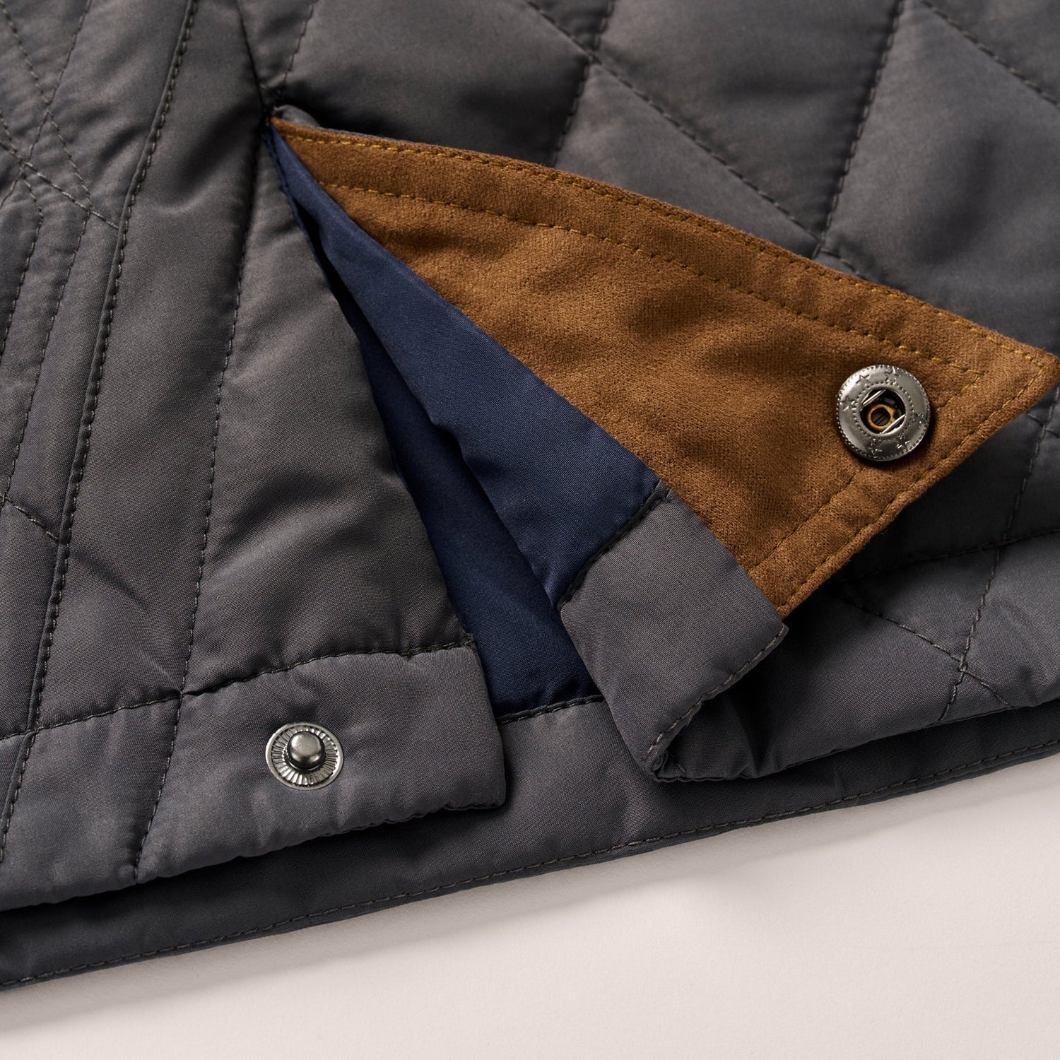 Men's Juno Quilted Snap Jacket - Image 10