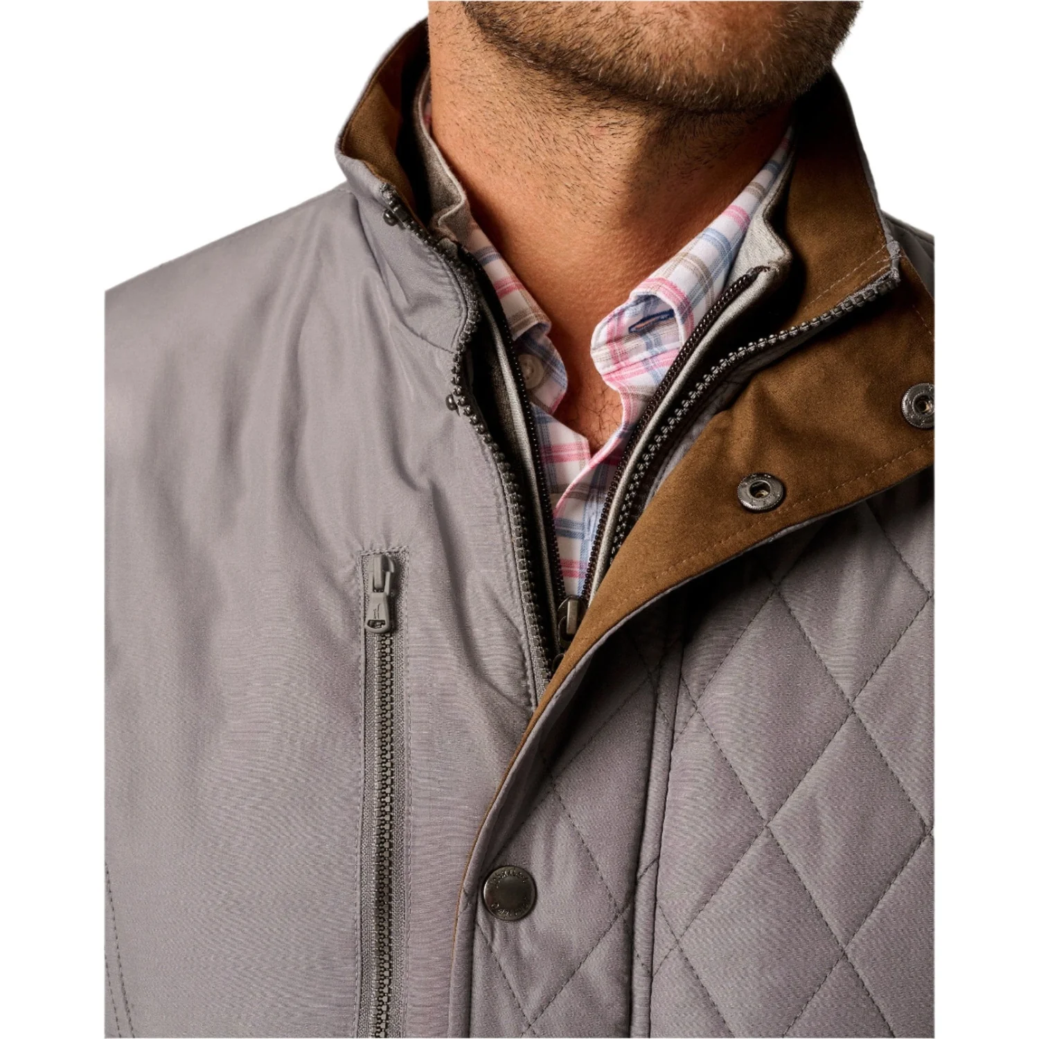 Men's Juno Quilted Snap Jacket - Image 29
