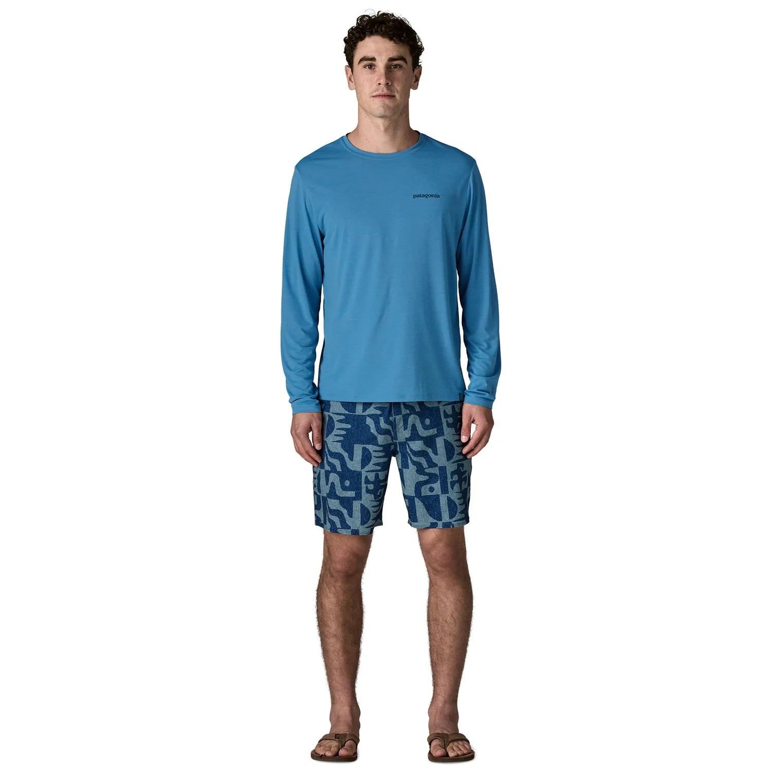 Men's Long-Sleeved CapileneĀ® Cool Daily Shirt | Board Short Logo - Image 4