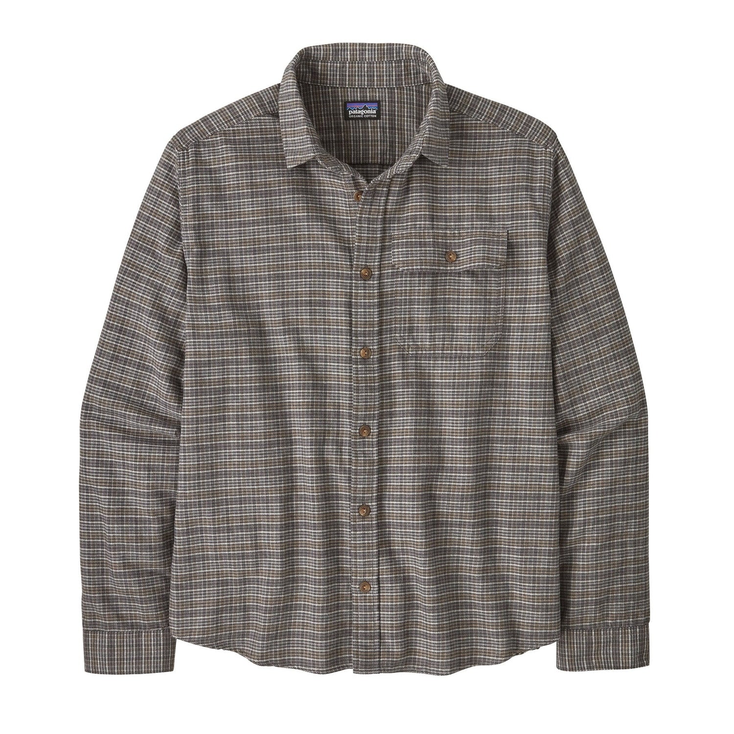 Men's Long Sleeve Lightweight Fjord Flannel Shirt - Image 9