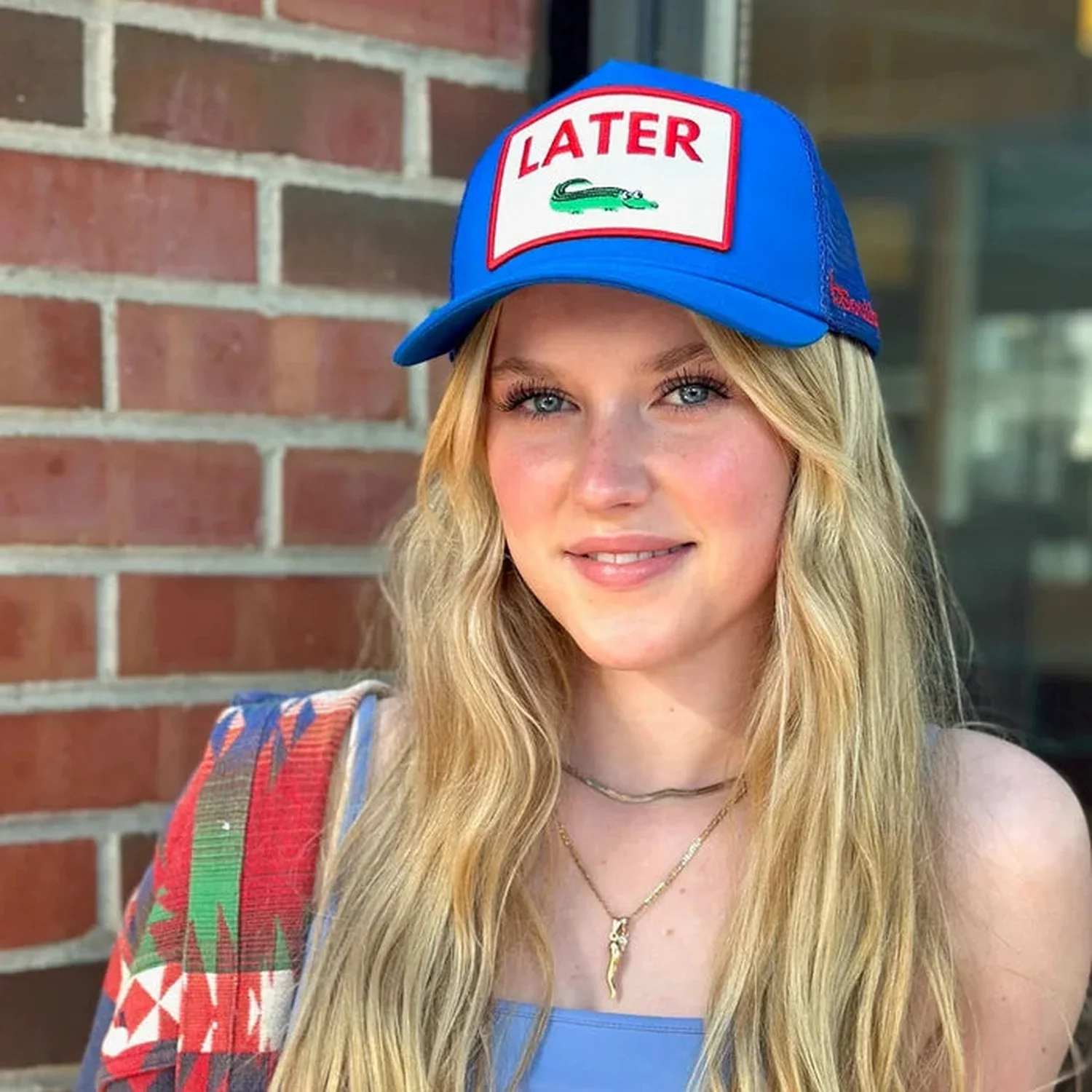 Later Gator Trucker | Blue - Image 3