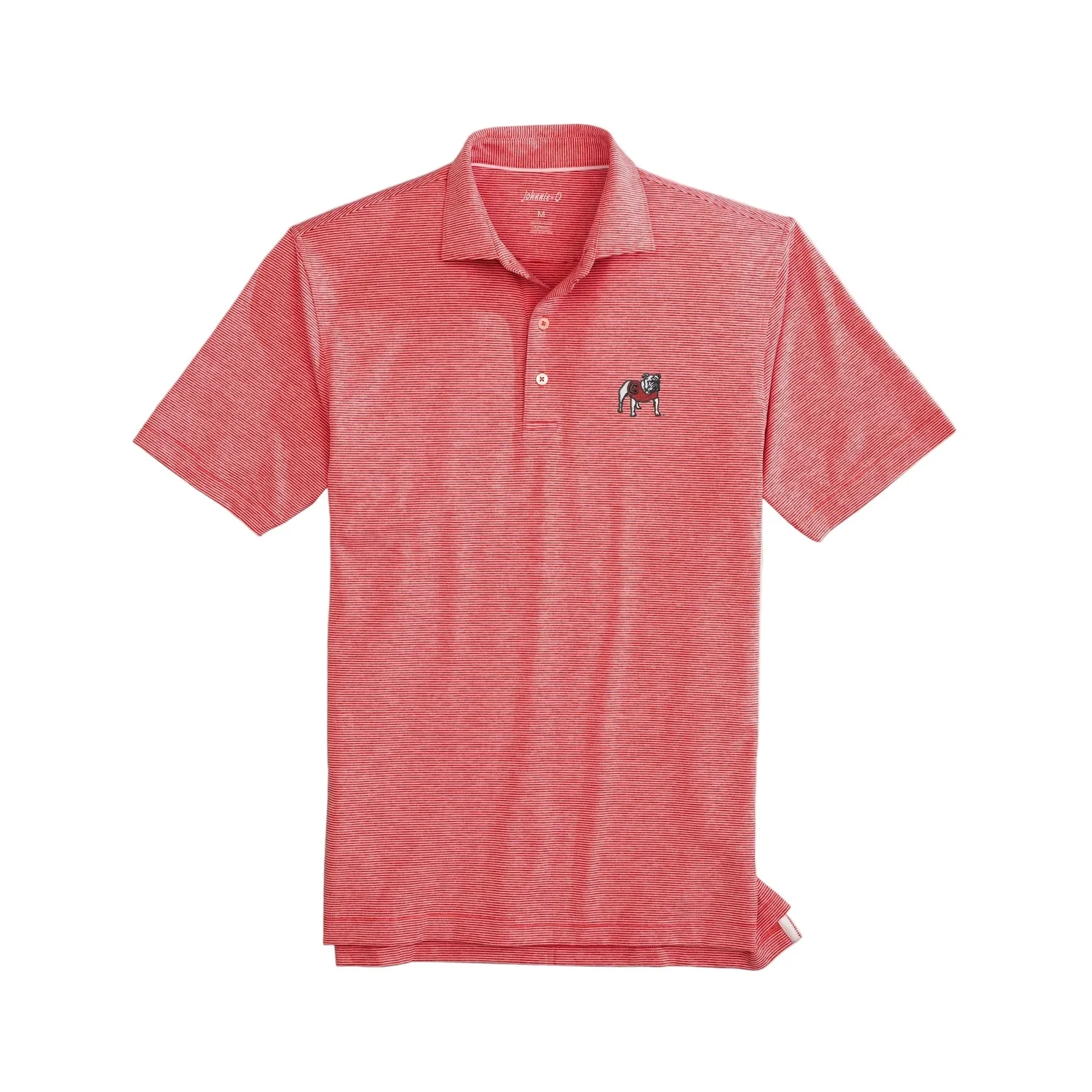 Lyndonn UGA Striped Jersey Performance Polo - Image 3