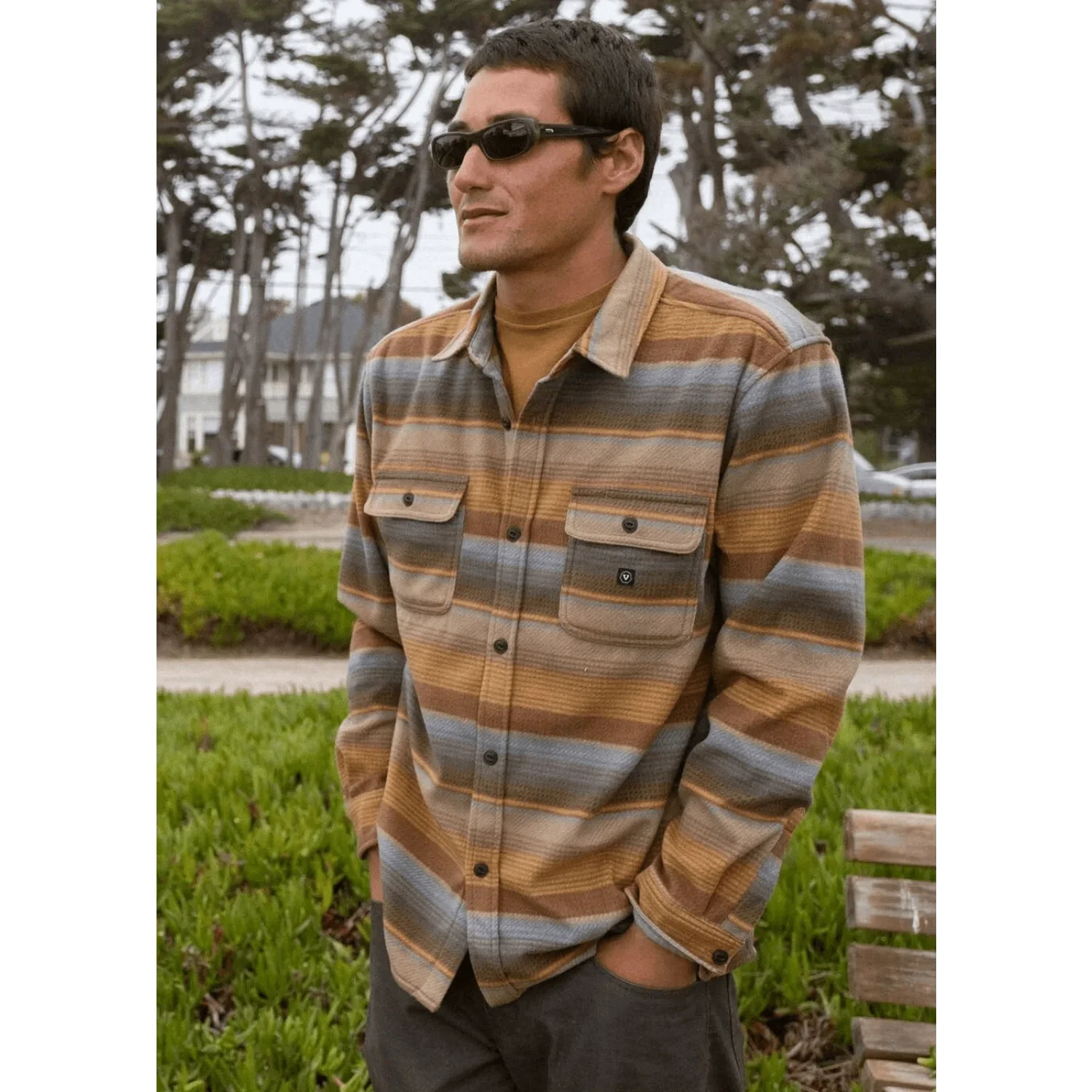 Men's Eco-zy Long Sleeve Polar Flannel - Image 23
