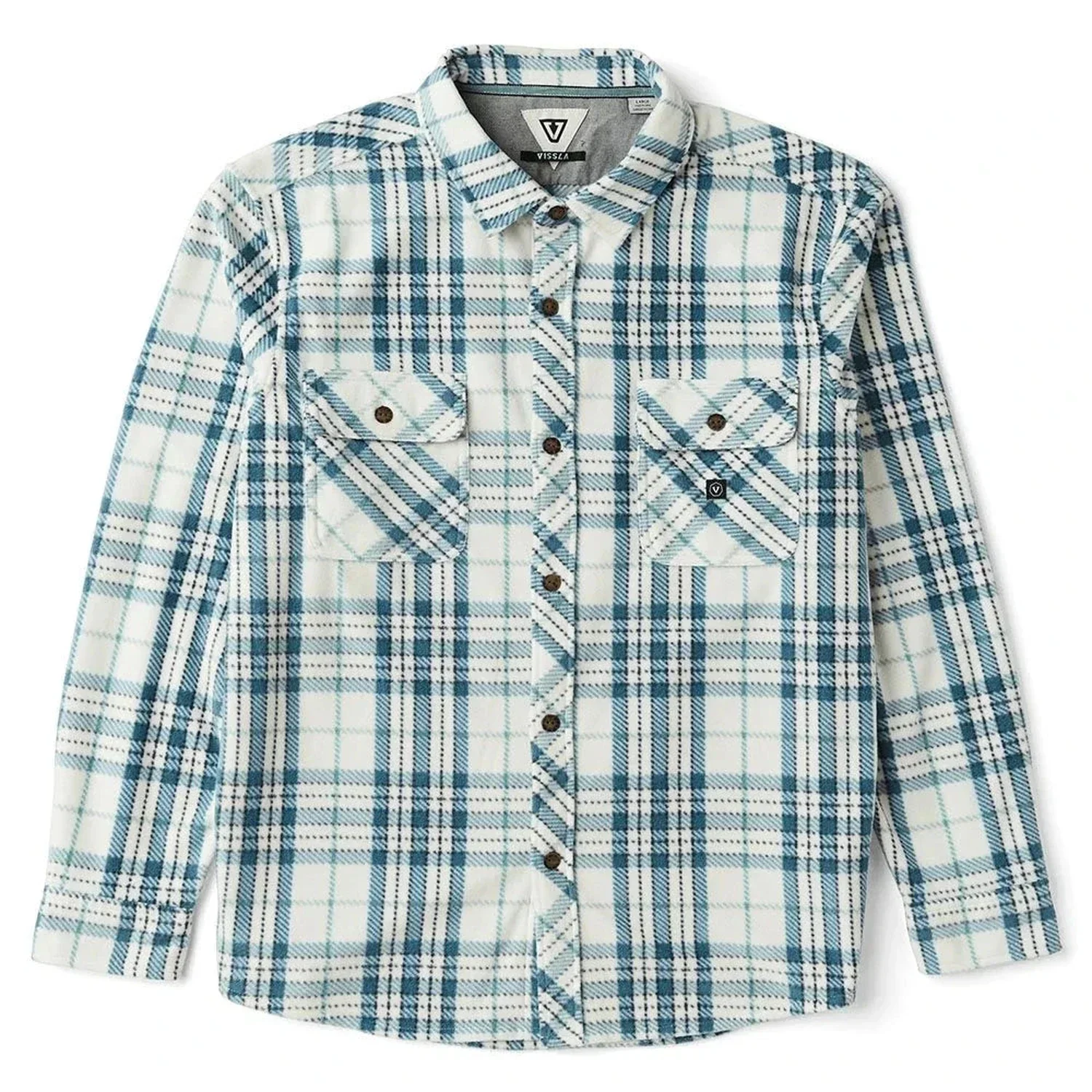 Men's Eco-zy Long Sleeve Polar Flannel - Image 4
