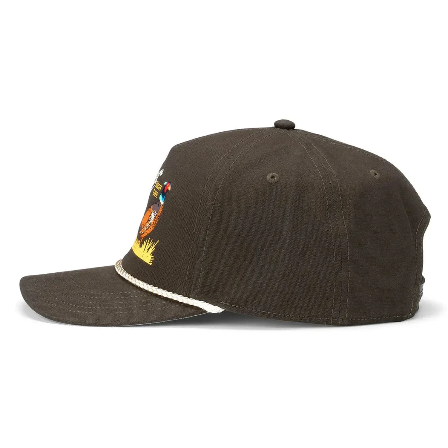 Miller High Life Canvas Cappy Hat | Army Green - Image 3