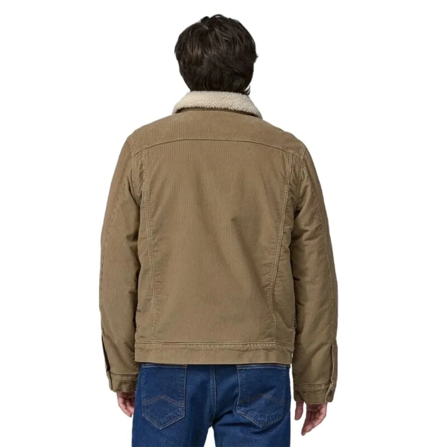 Men's Pile Lined Trucker Jacket - Image 14