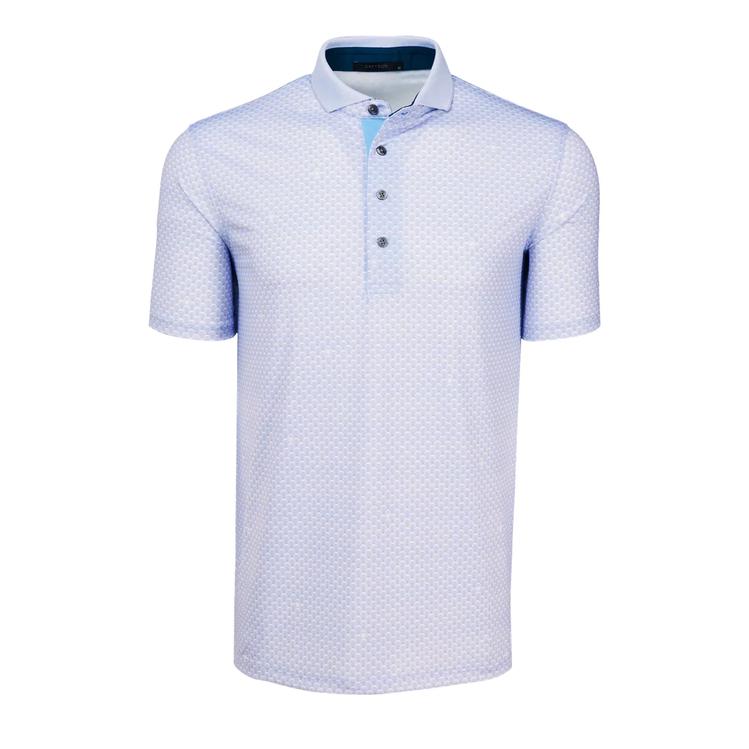Men's Ponderous Wolf Short Sleeve Polo