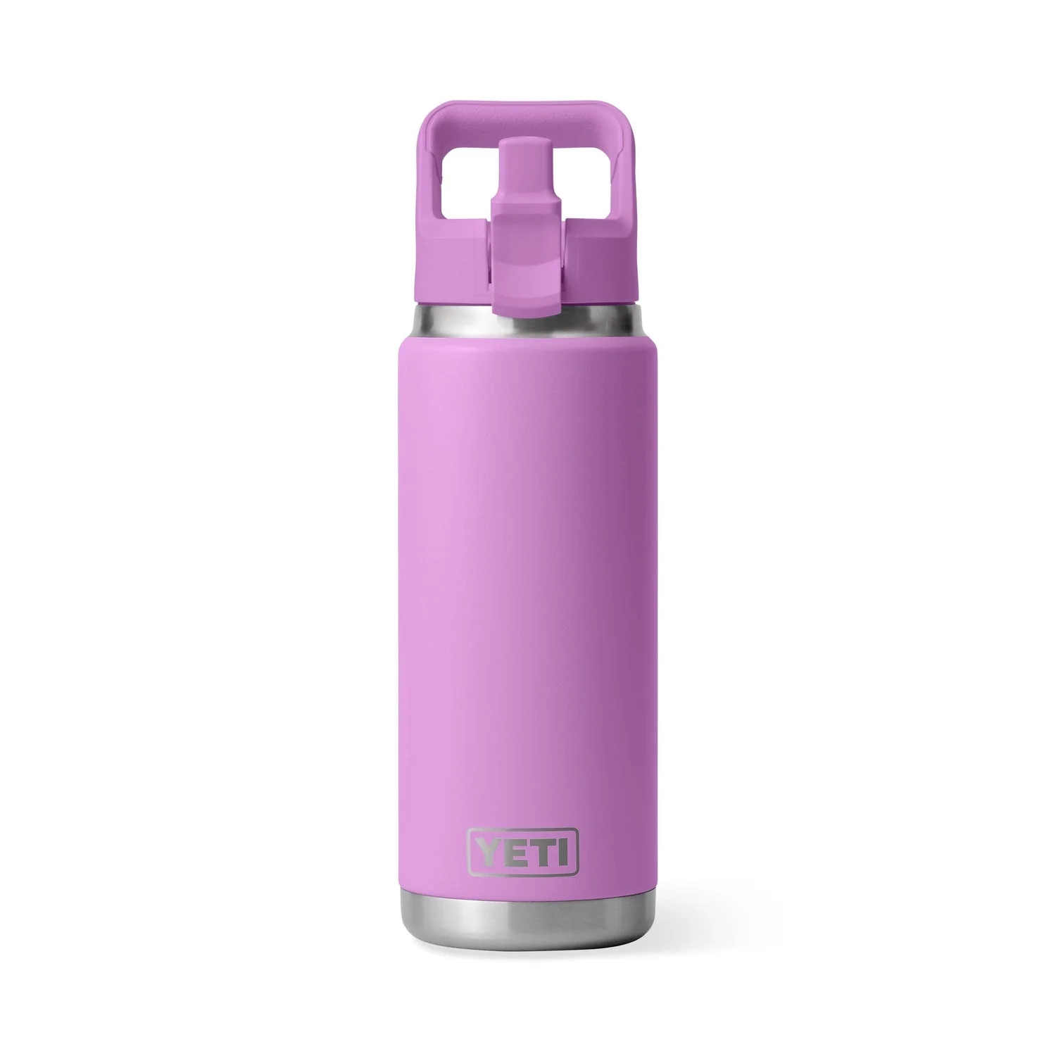 Rambler 26 OZ Water Bottle with Color-Blocked Straw Cap - Image 2