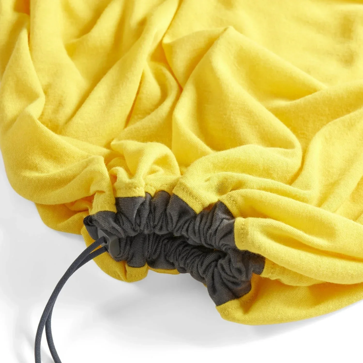 Reactor Sleeping Bag Liner - Compact Mummy with Drawcord - Sulphur Yellow - Image 6