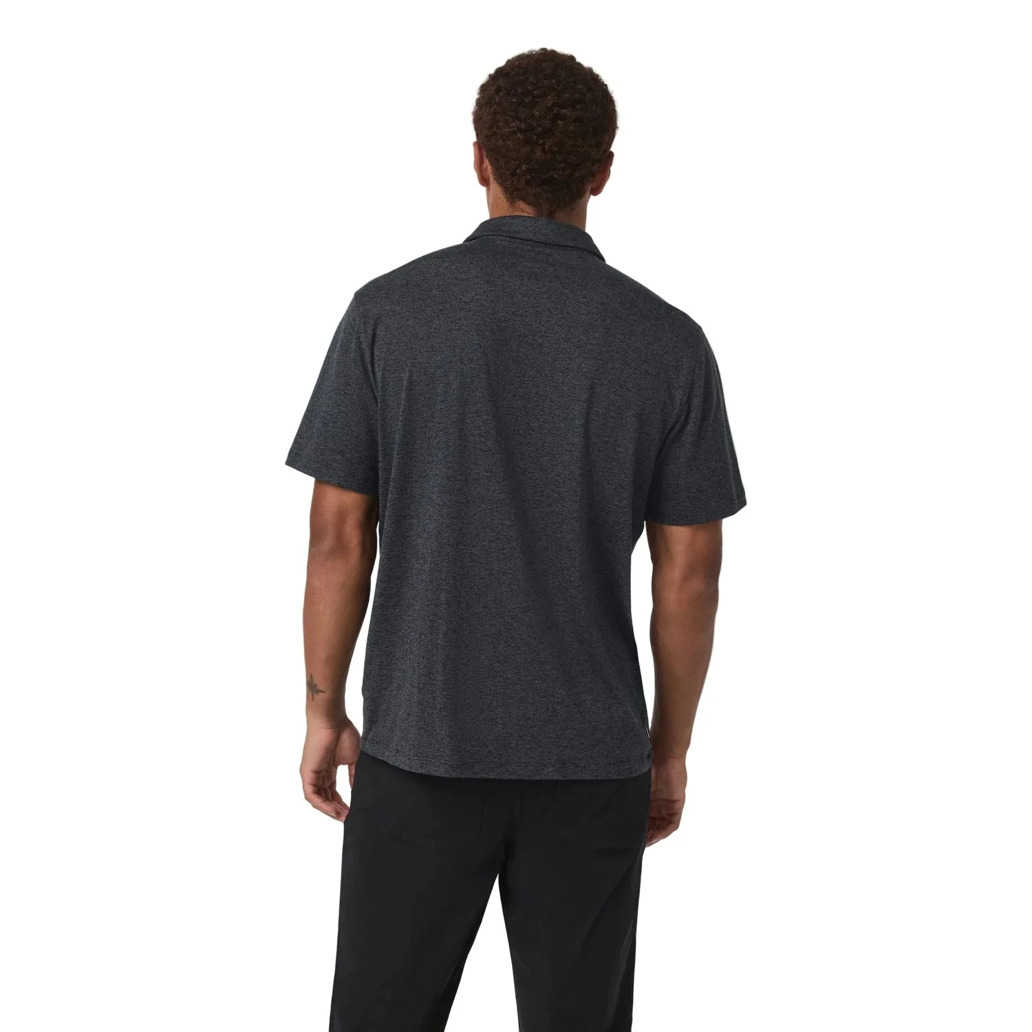 Men's Short Sleeve Ponto Button Down - Image 3