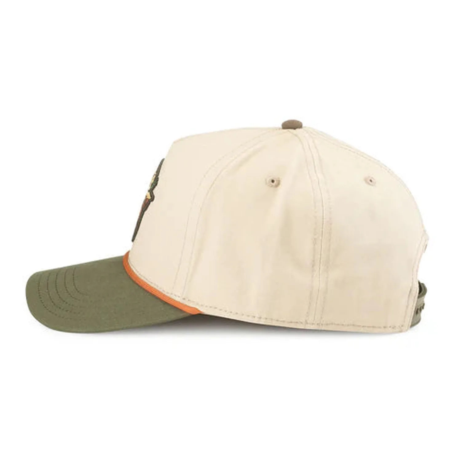 Smokey Bear Scottie Hat | Light Khaki/Army Green - Image 2