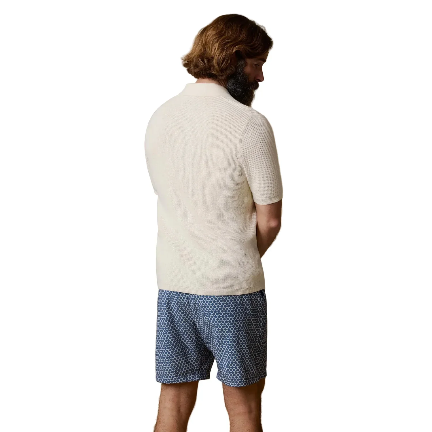 Men's Short Sleeve Sunwashed Sweater Shirt - Image 2