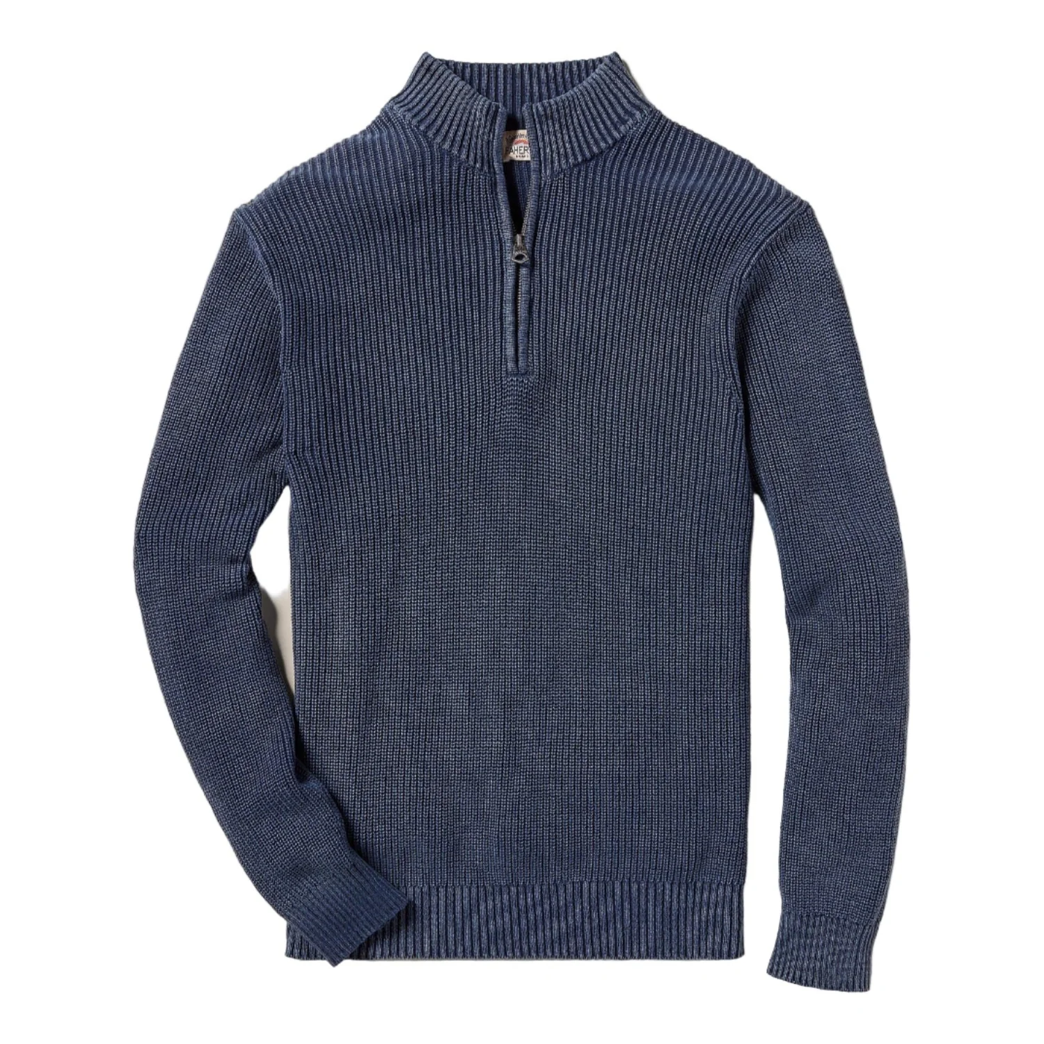 Men's Sunwashed Quarter Zip Sweater - Image 2