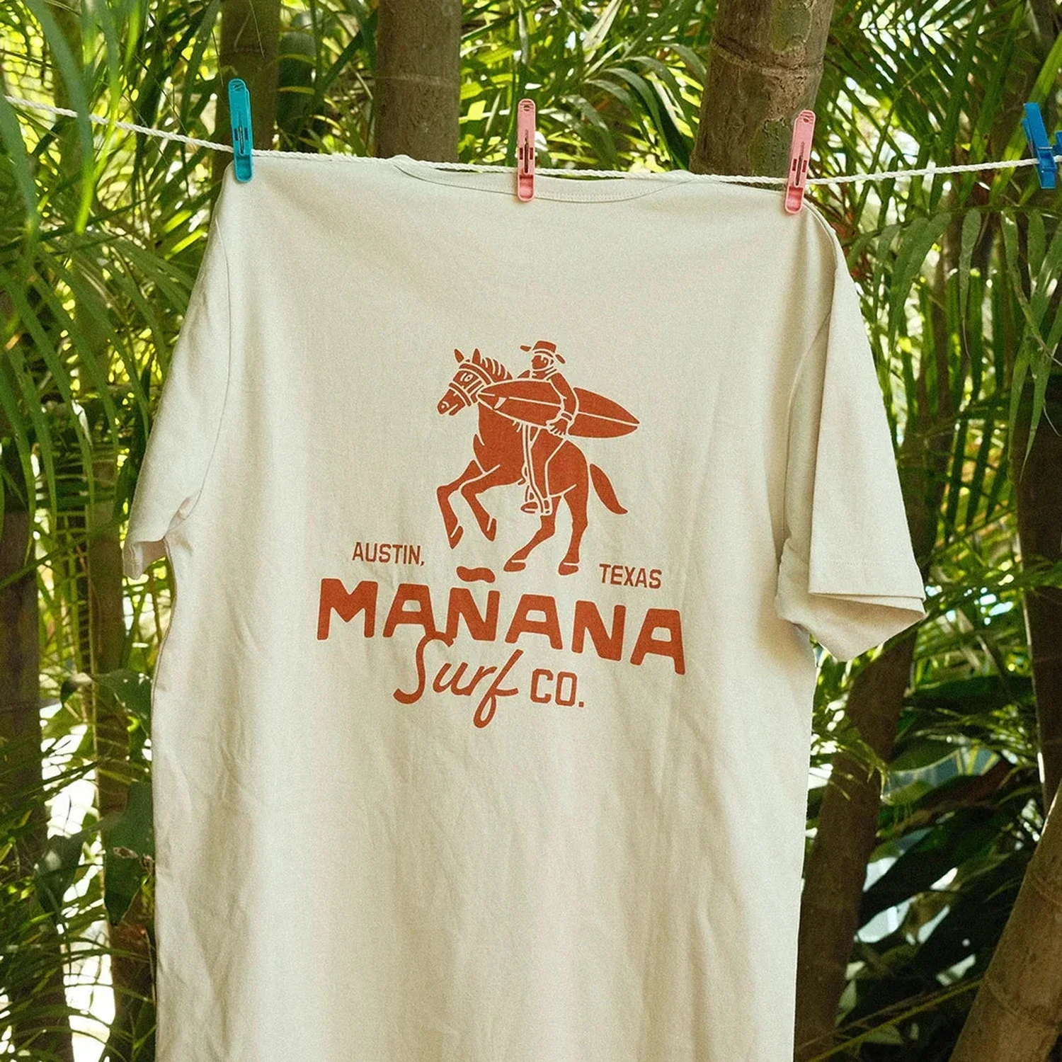 Mañana Surf Horse Tee - Image 4
