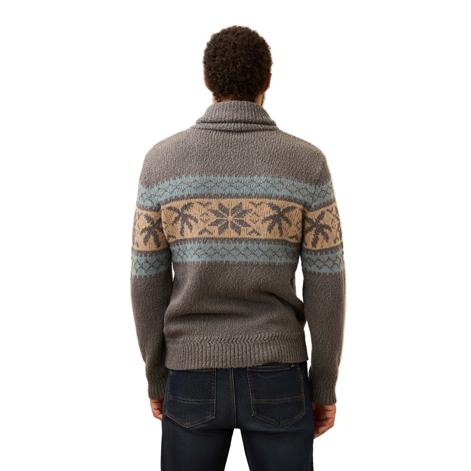 Men's Surf to Snow Zip Cardigan - Image 2