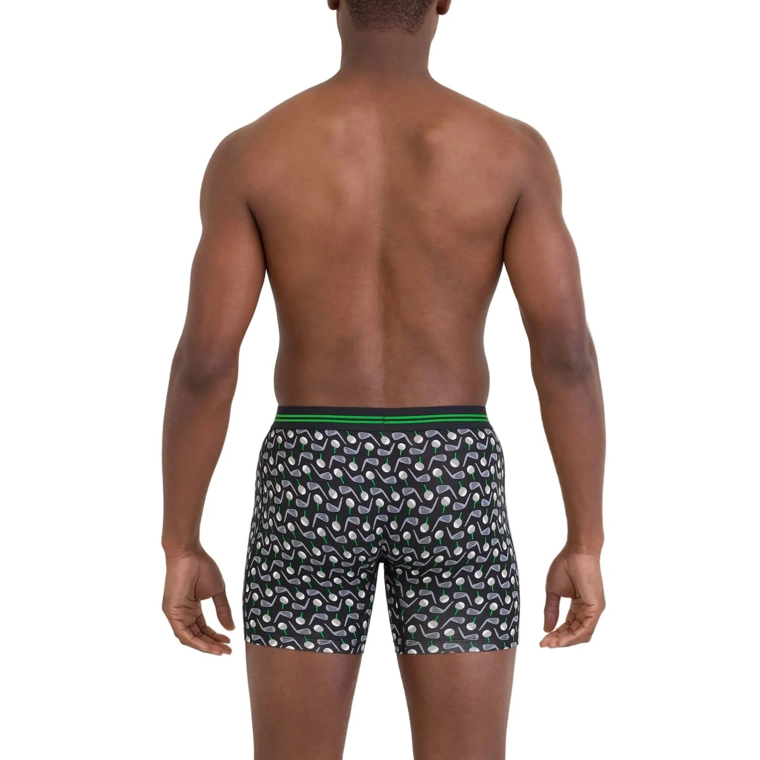 Men's Vibe Xtra Soft Comfort Boxer Brief 6" (2 Pack) - Image 3
