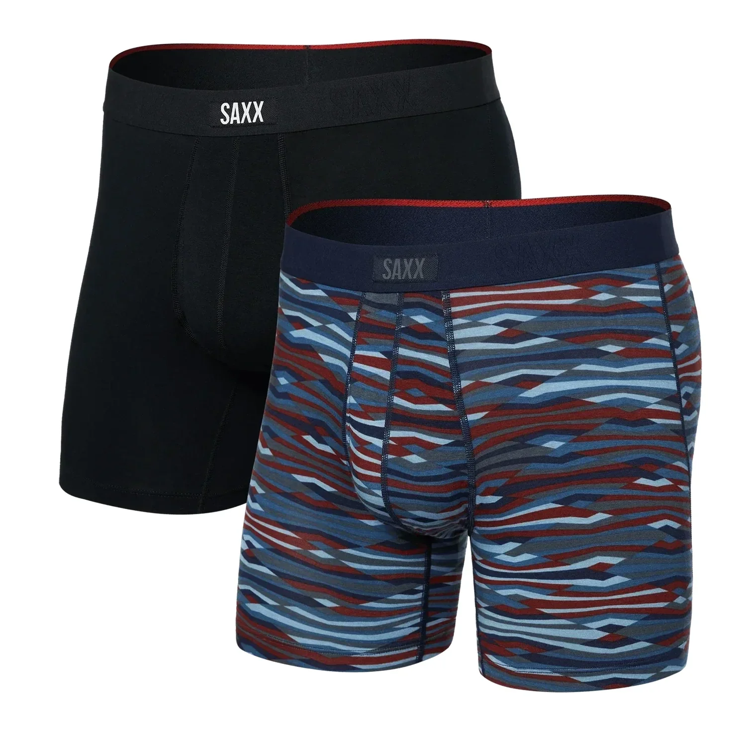 Men's Vibe Xtra Soft Comfort Boxer Brief Fly 2-Pack - Image 4