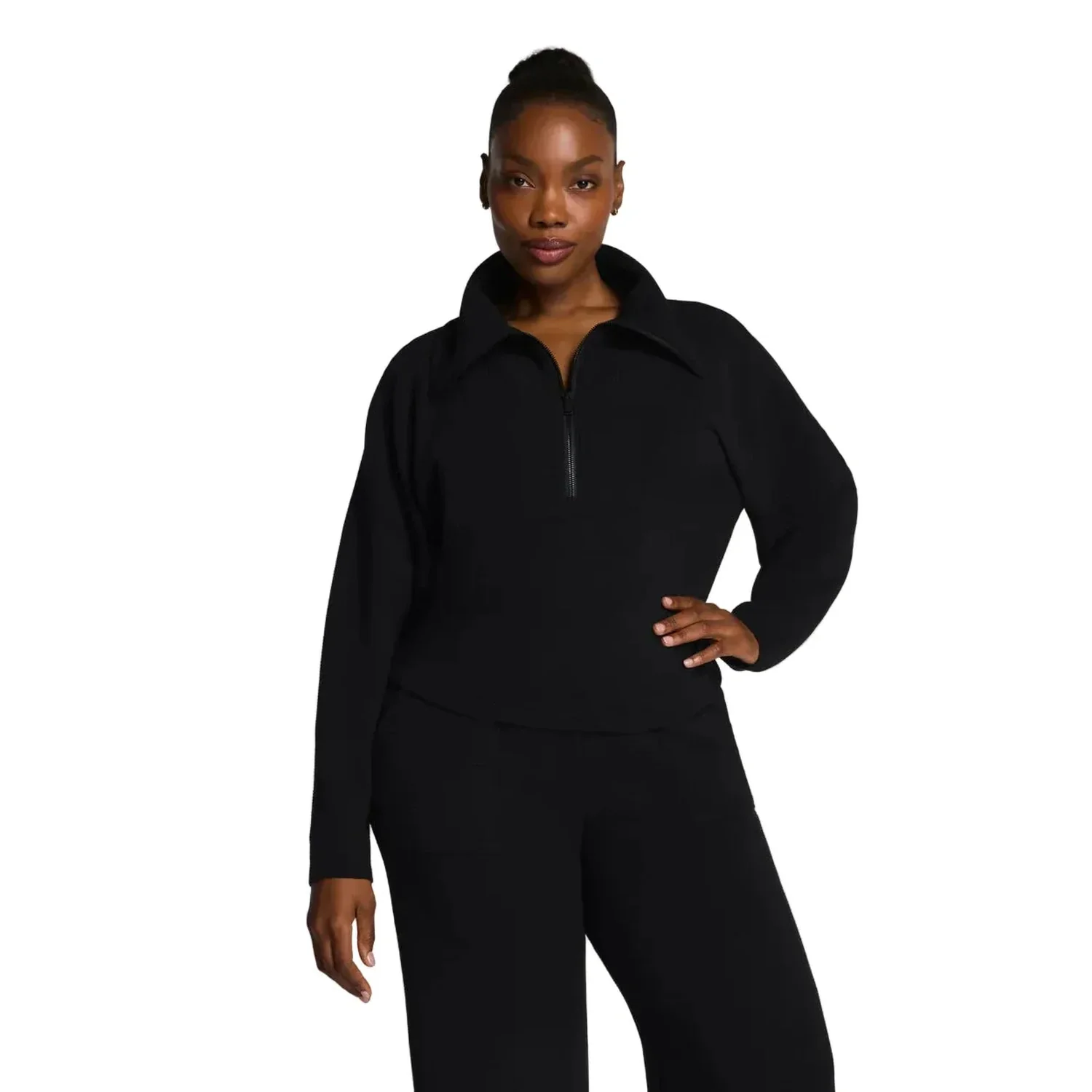 Women's AirEssentialsĀ® French Rib Half Zip - Image 8