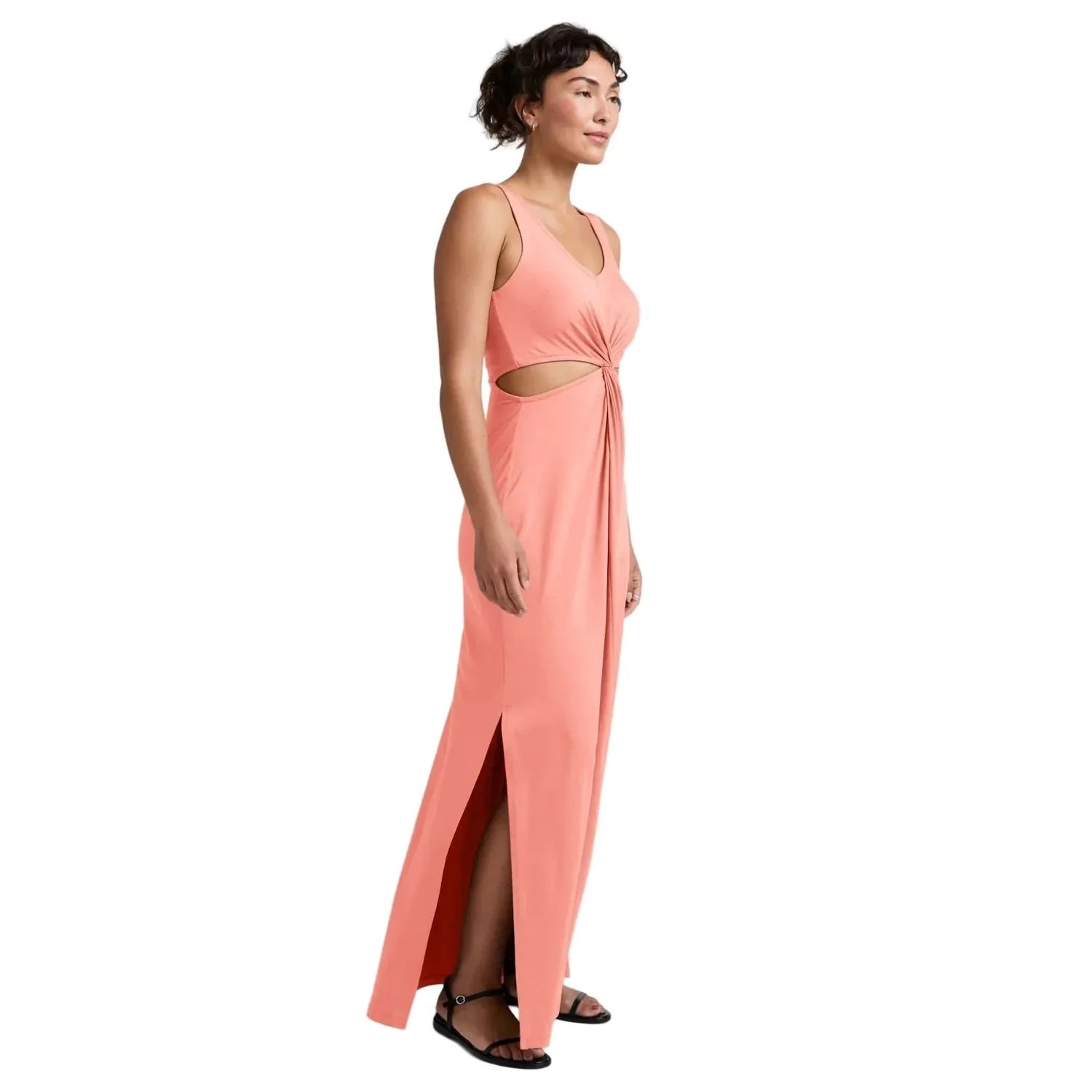 Women's Maxi Around The World Front Twist Dress - Image 8