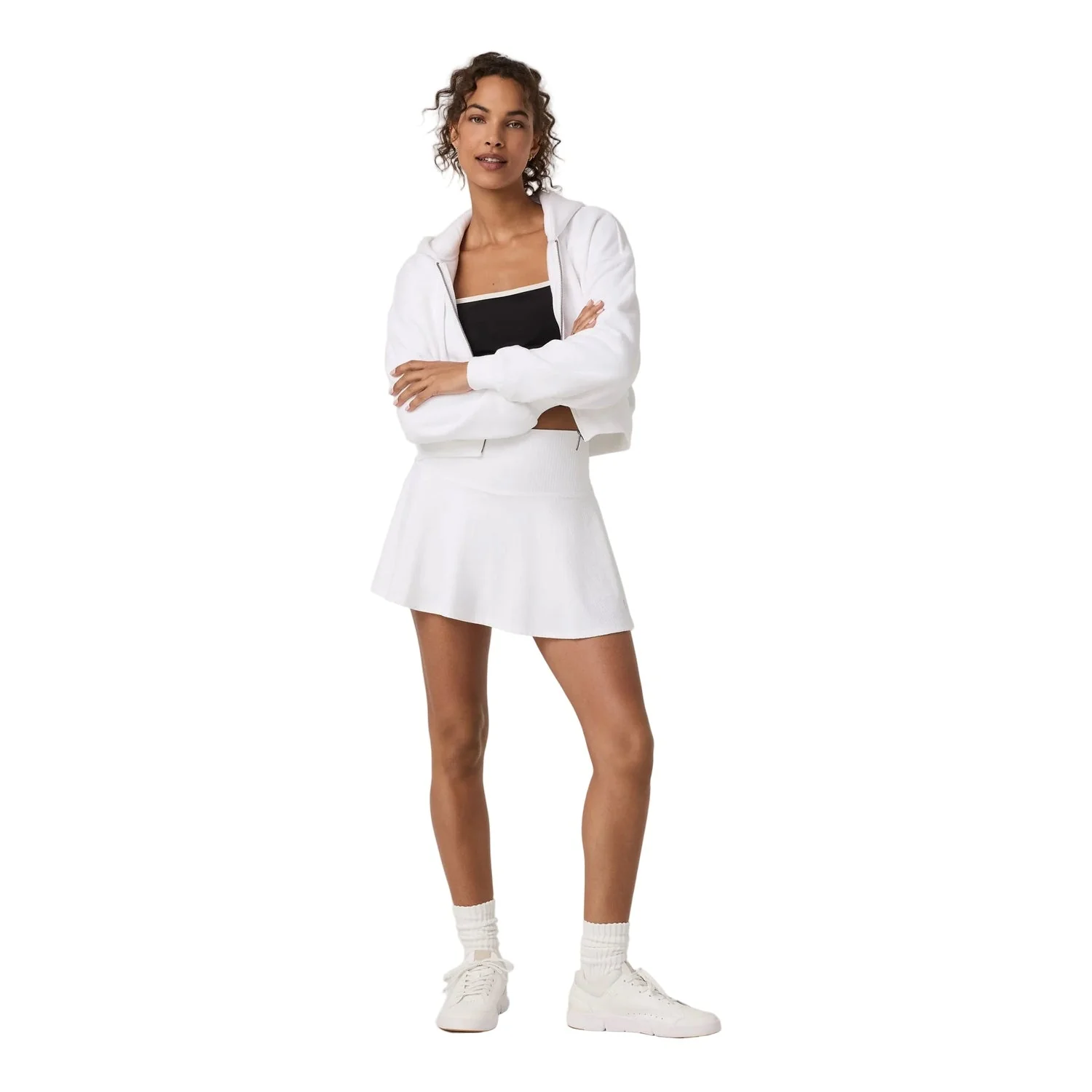 Women's Baseline Gingham Skirt 14.5" - Image 11