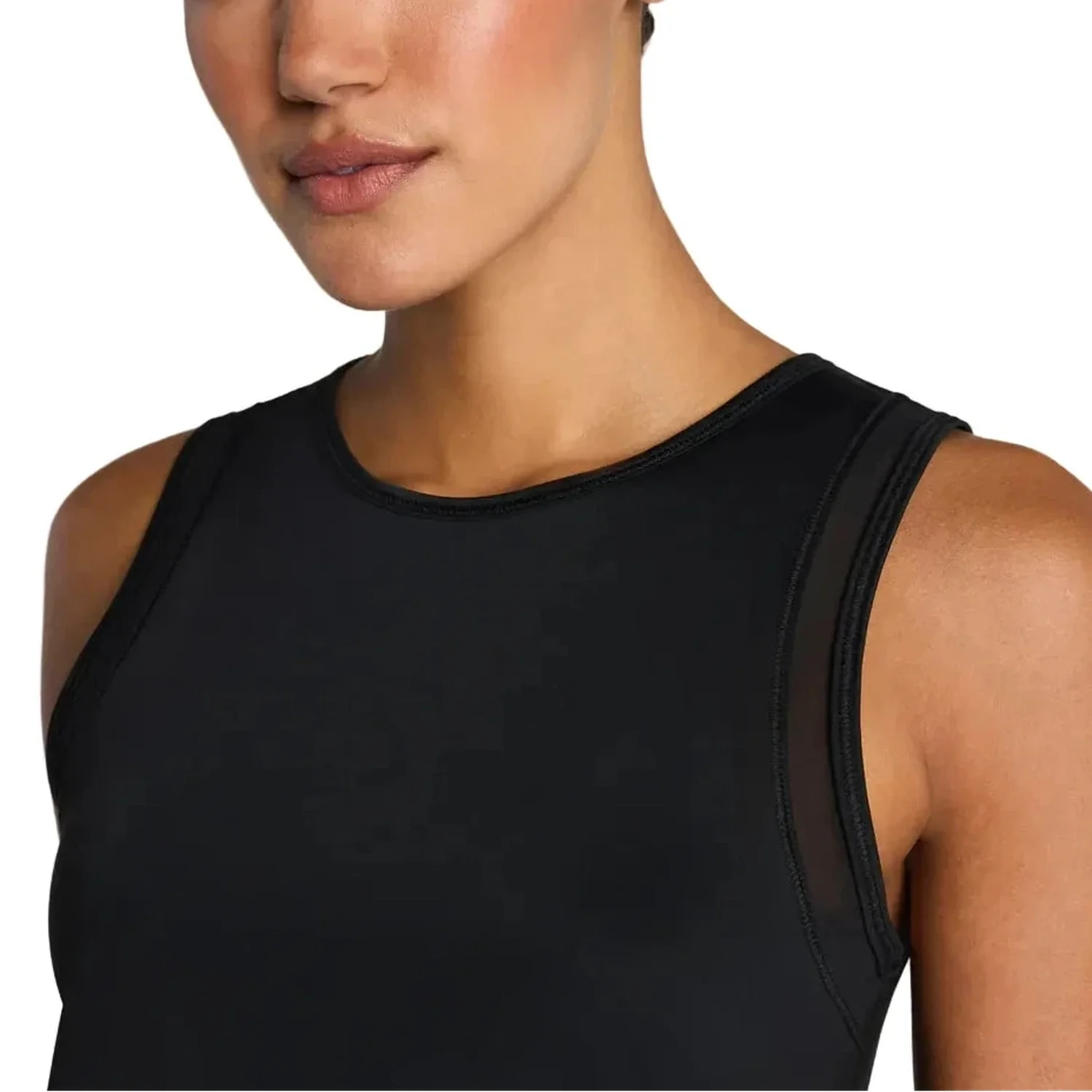 Women's Bodyline Sheerious Crewneck Tank - Image 4