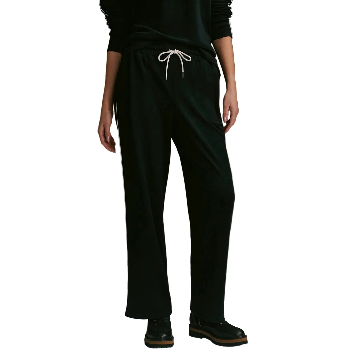 Women's Brushed Rib Straight-Leg Pant 28"