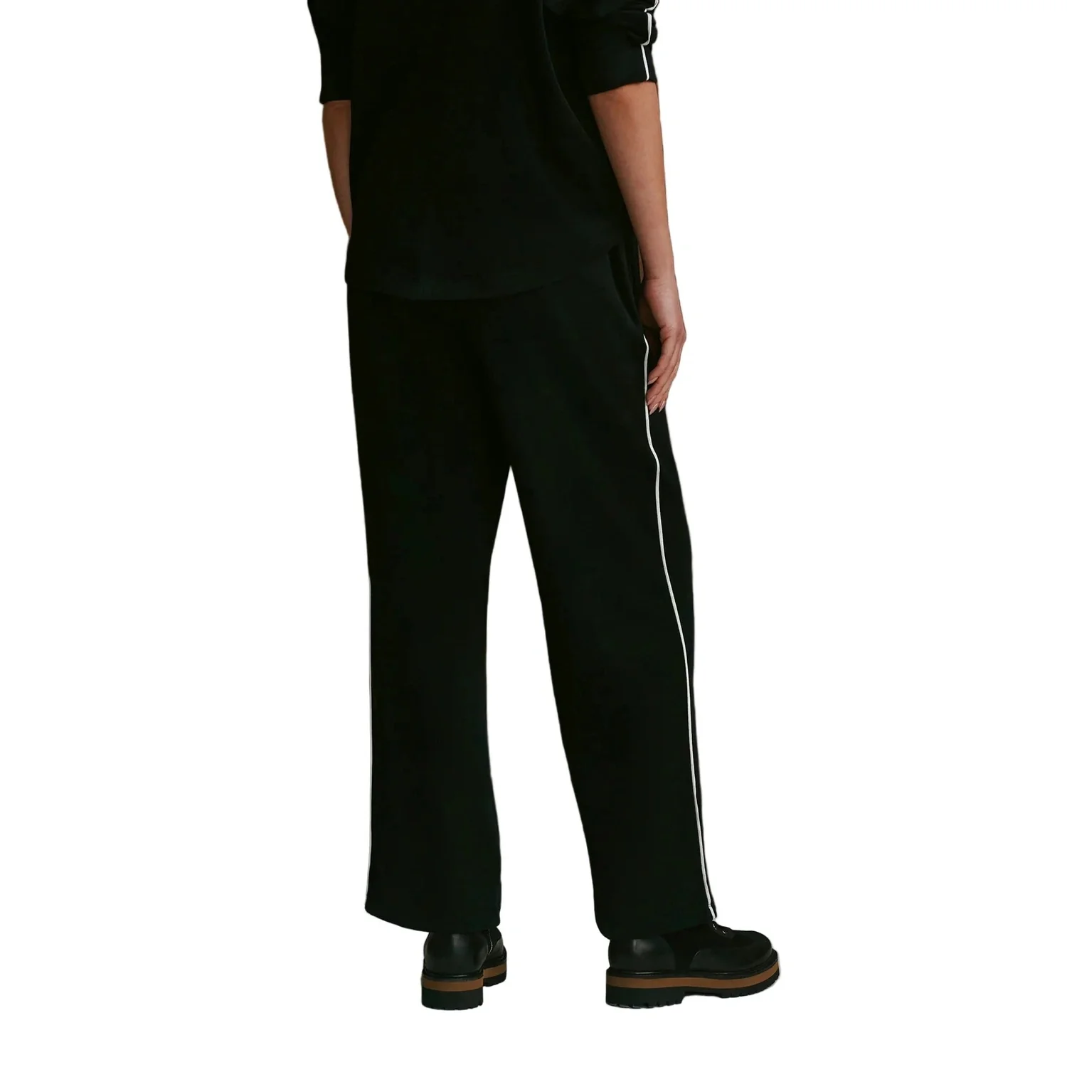 Women's Brushed Rib Straight-Leg Pant 28" - Image 3