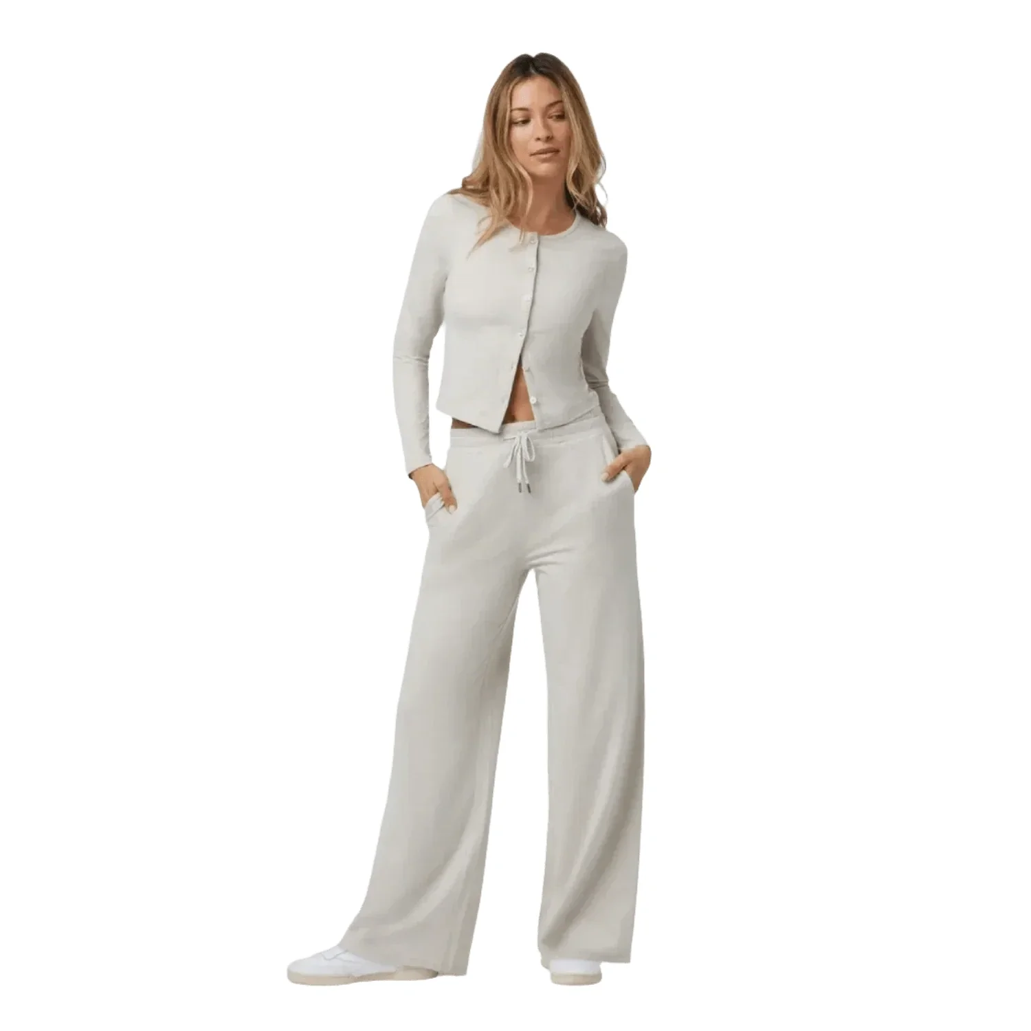 Women's Halo Essential Wideleg Pant - Image 8