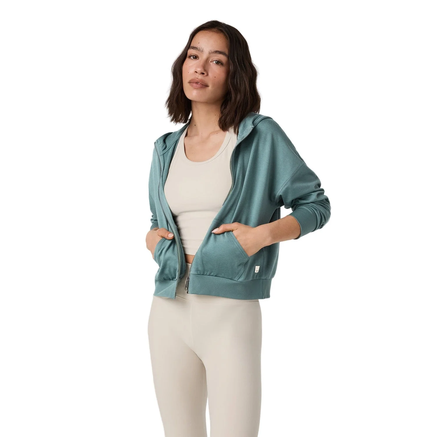 Women's Halo Modern Full Zip Hoodie - Image 14