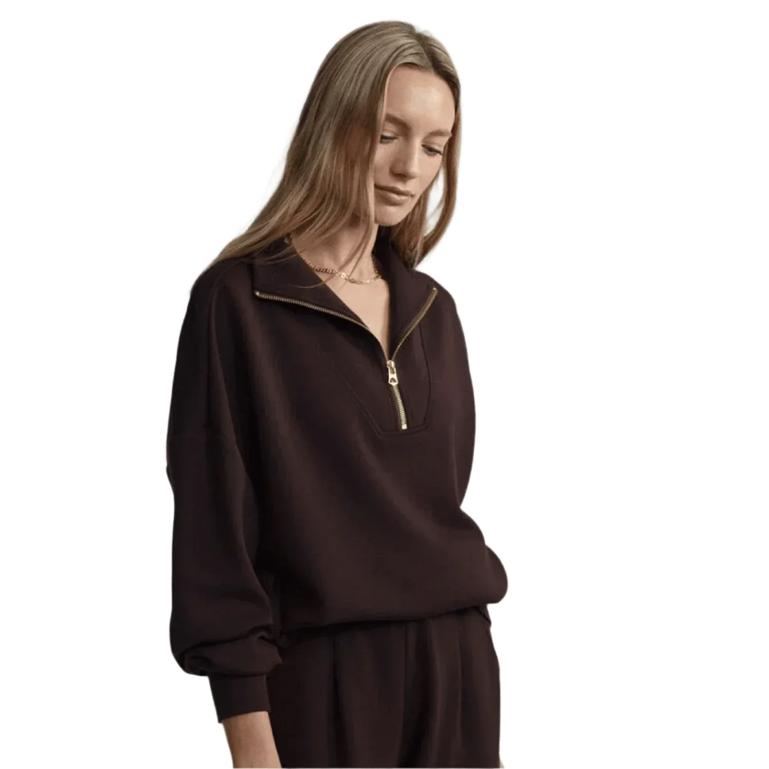 Women's Hawley Half Zip Sweat - Image 19