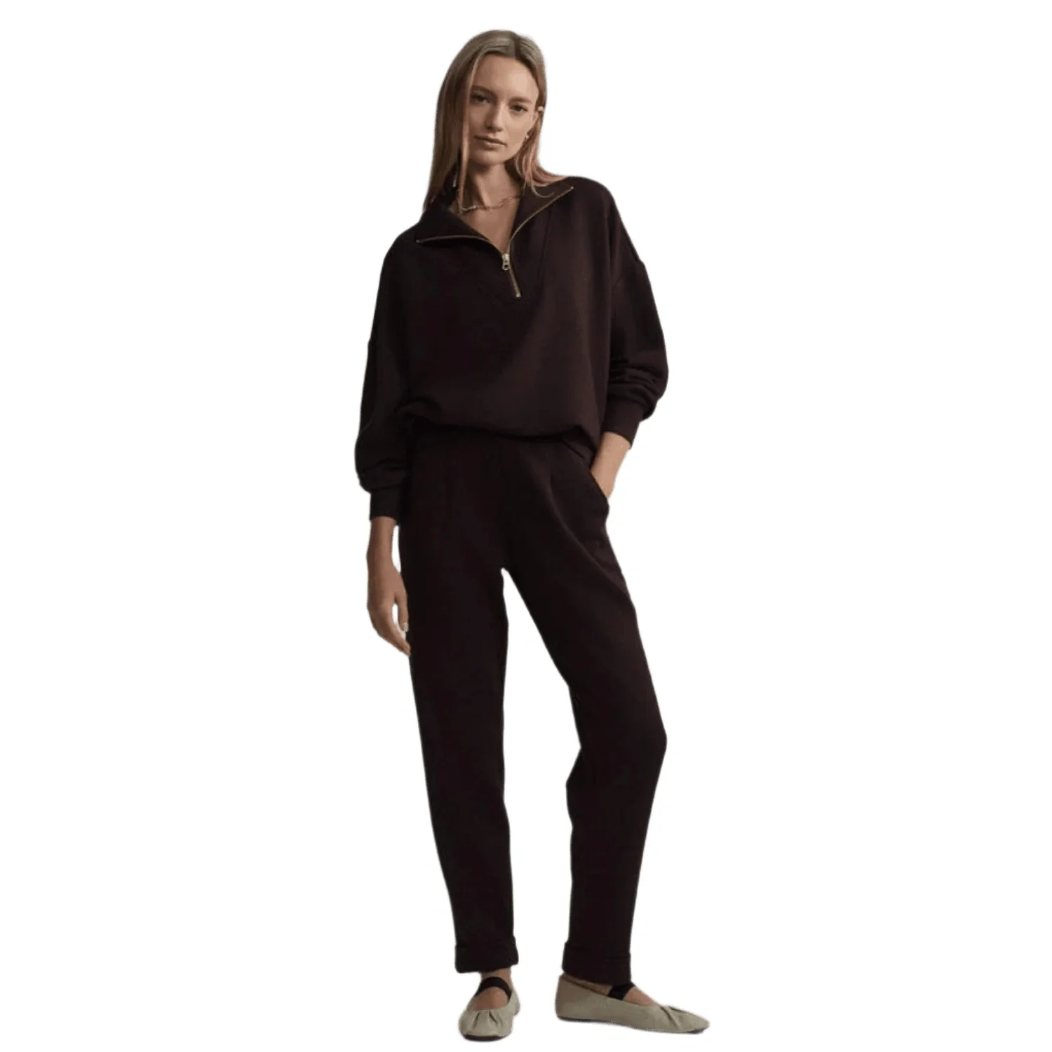 Women's Hawley Half Zip Sweat - Image 23