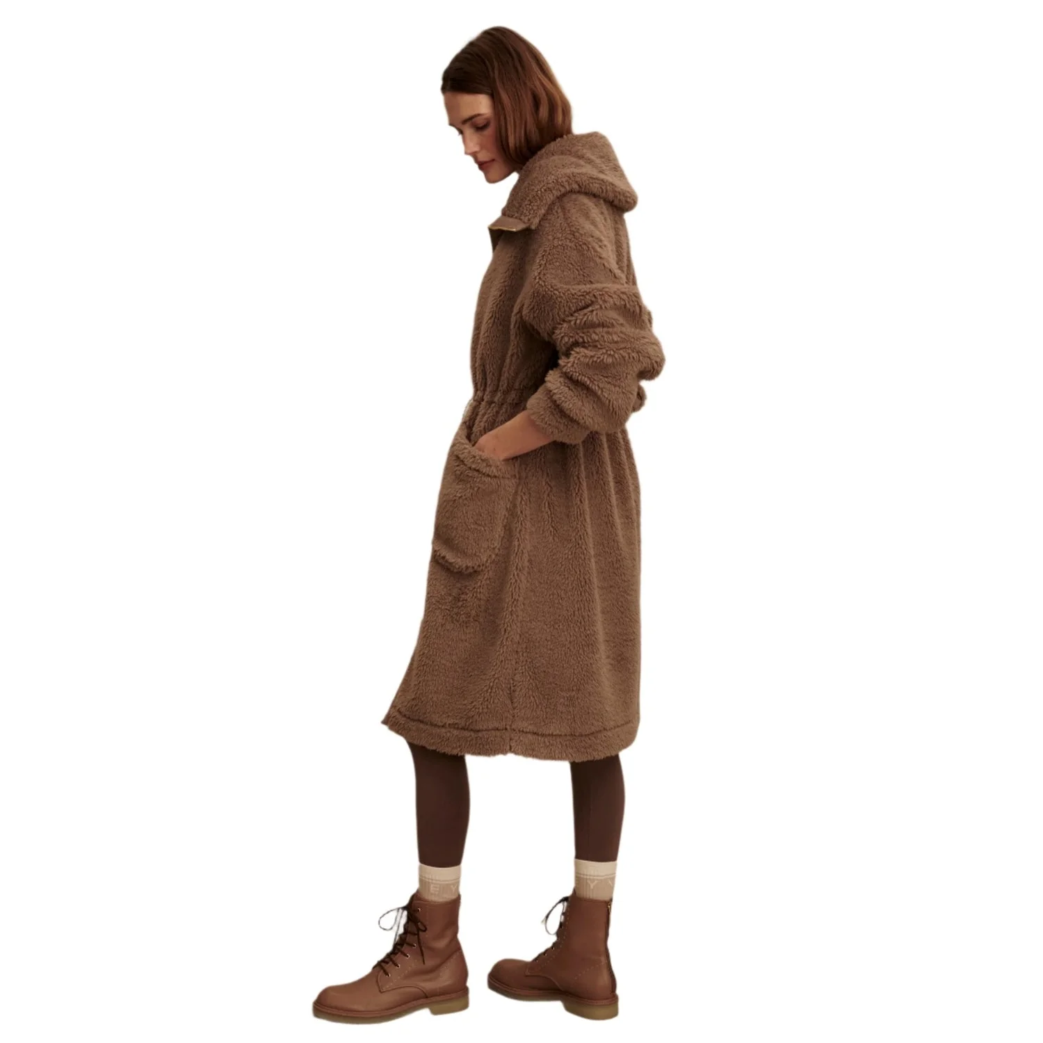 Women's Logan Sherpa Coat - Image 3