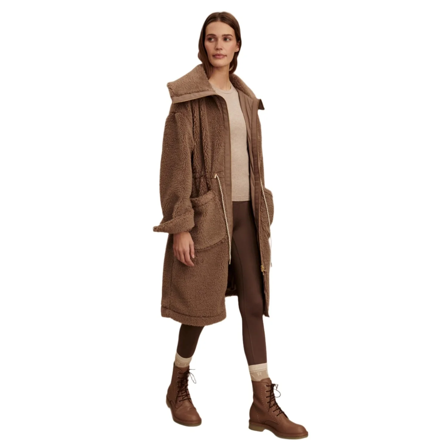 Women's Logan Sherpa Coat - Image 4