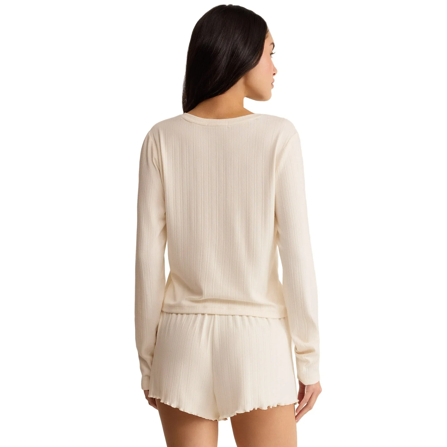 Women's Lovely Pointelle Top - Image 2