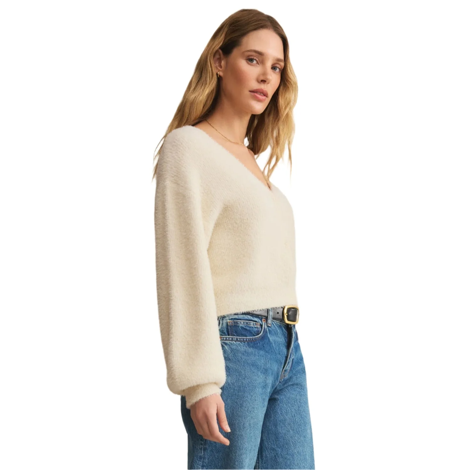 Women's Sadira Fluffy Cardigan - Image 5