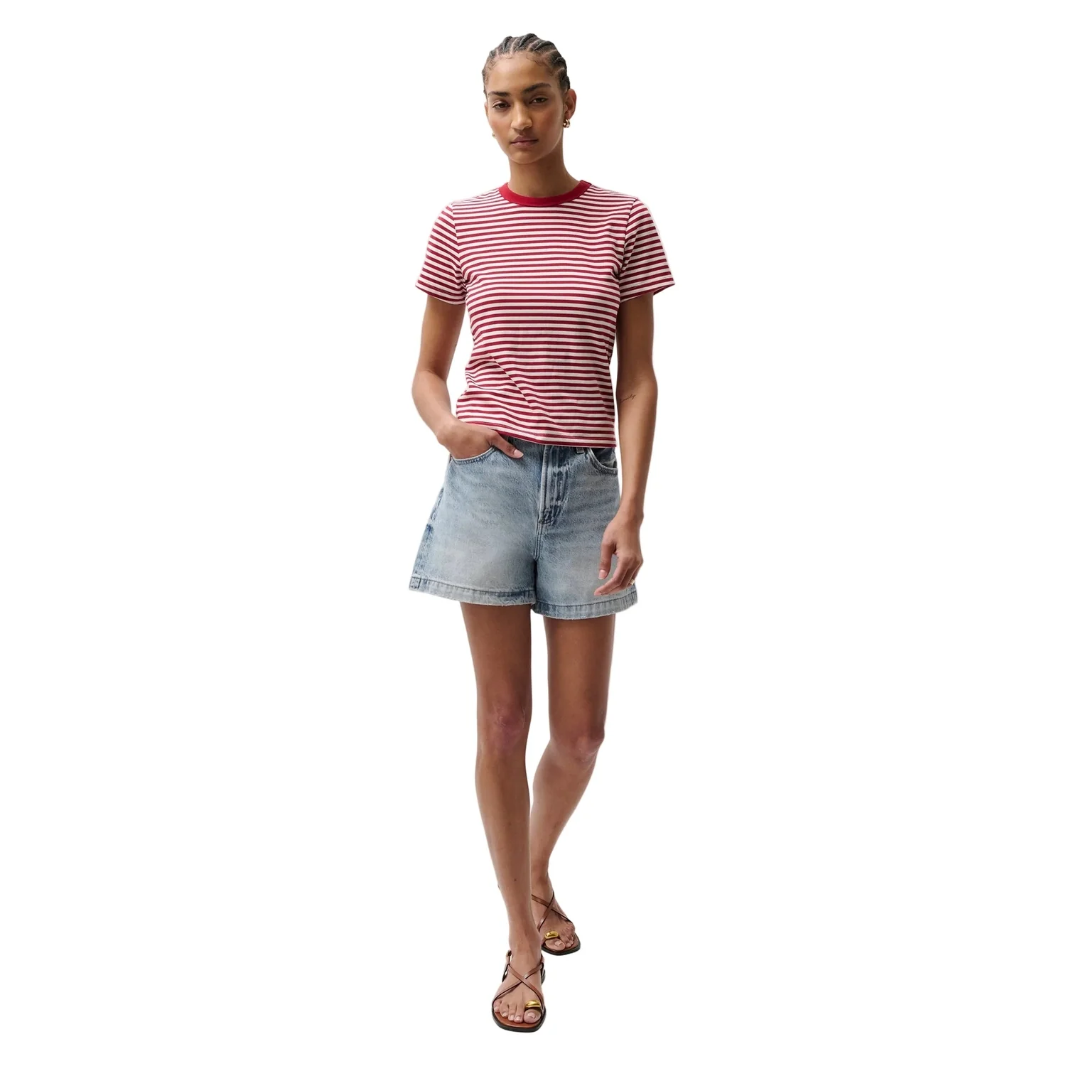 Women's Saige High Rise A-Line Short - Image 4