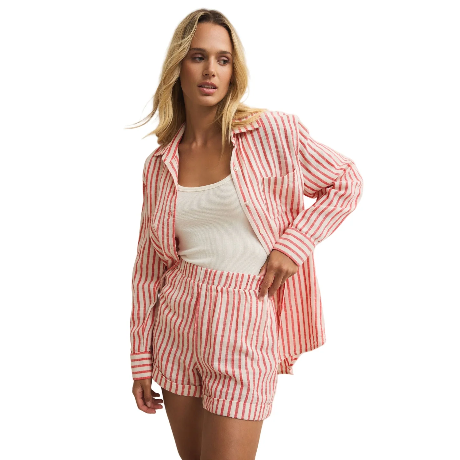 Women's Saturdays Stripe Shirt - Image 3