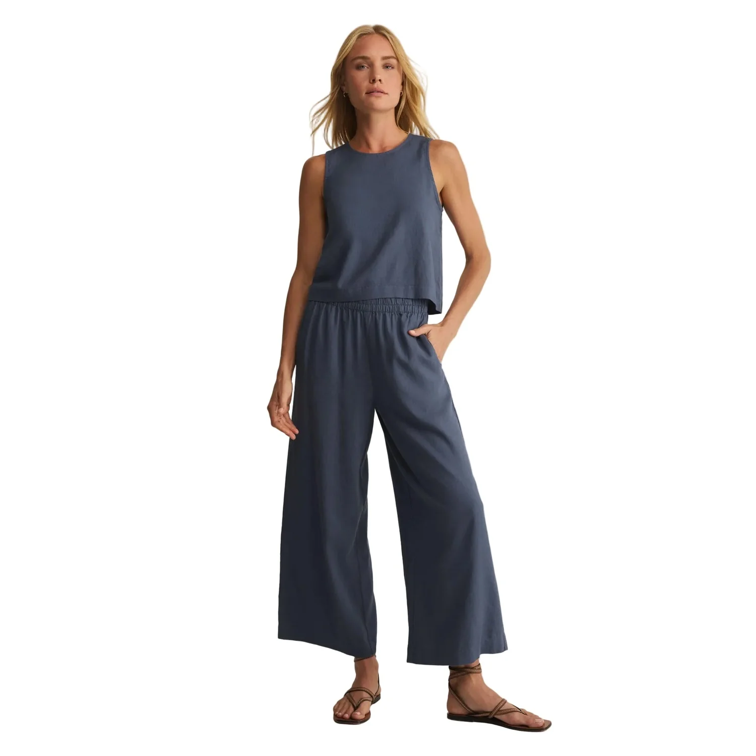 Women's Sloane Linen Top - Image 3
