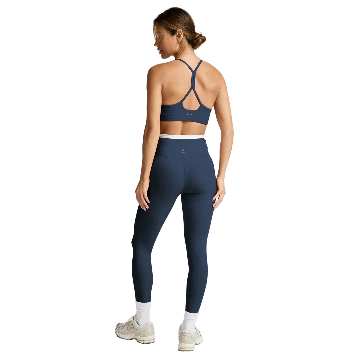 Women's Spacedye Outlines High Waisted Midi Legging - Image 3