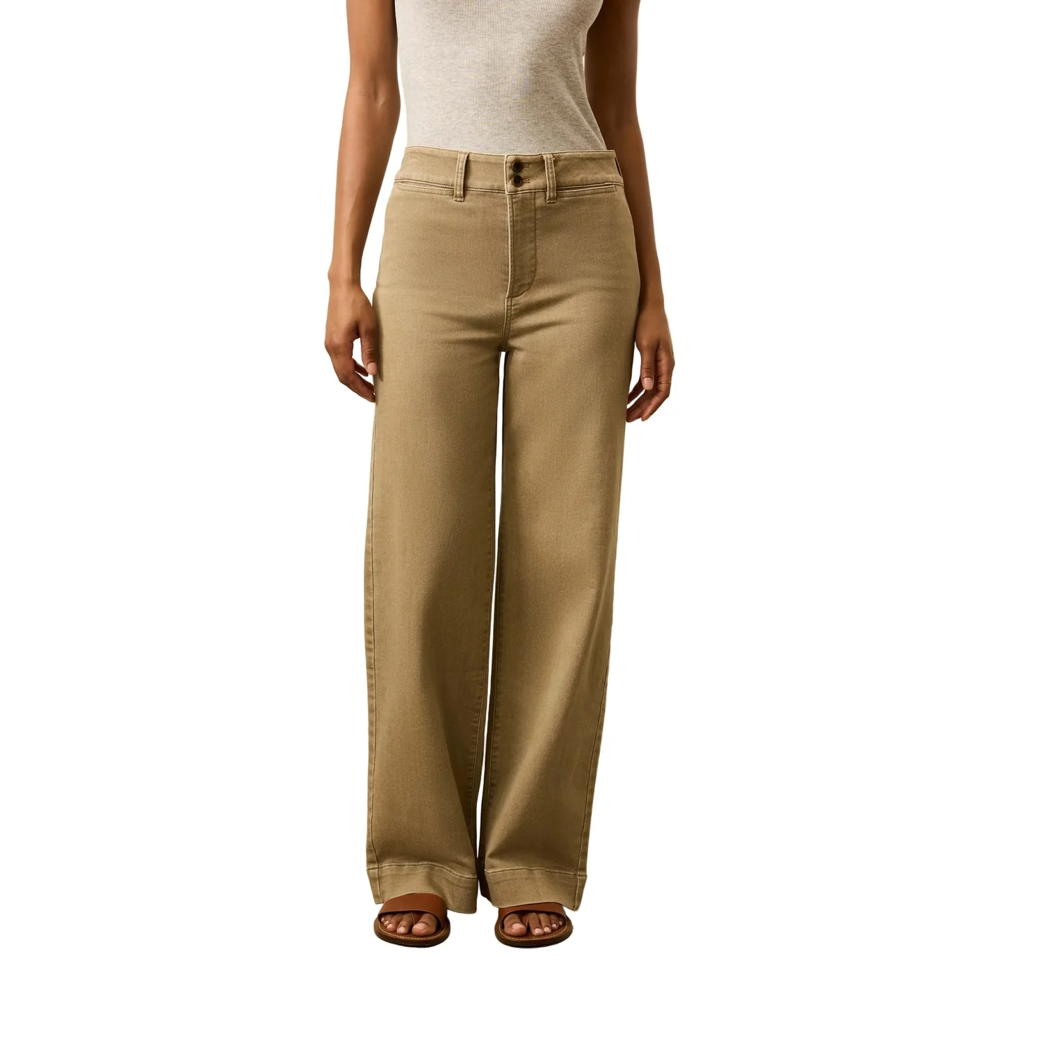 Women's Stretch Terry Sailor Trouser