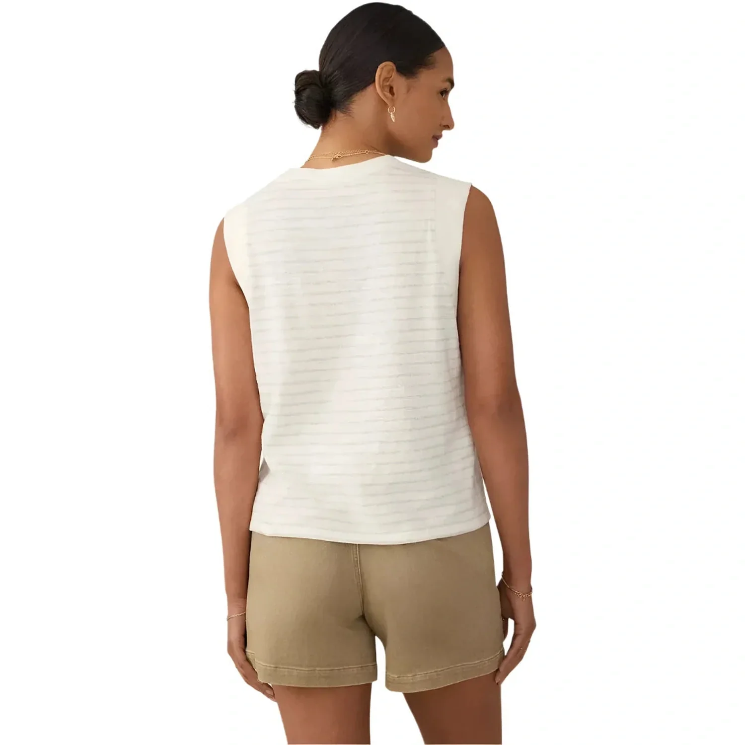Women's Sunwashed Slub Muscle Tank - Image 20